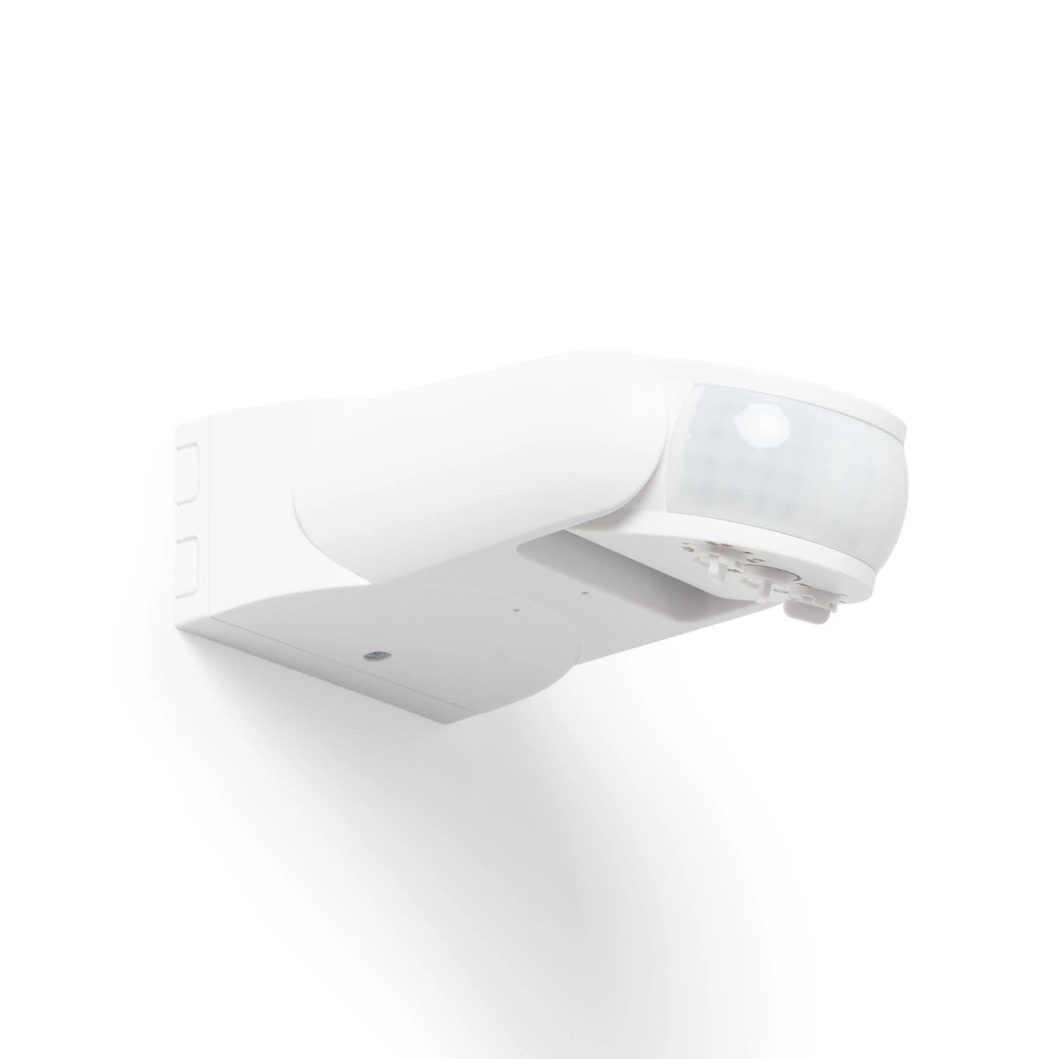 Ledkia Sensor de Movimiento RADAR Crepuscular 180º Direccionable Exterior IP65 Blanco