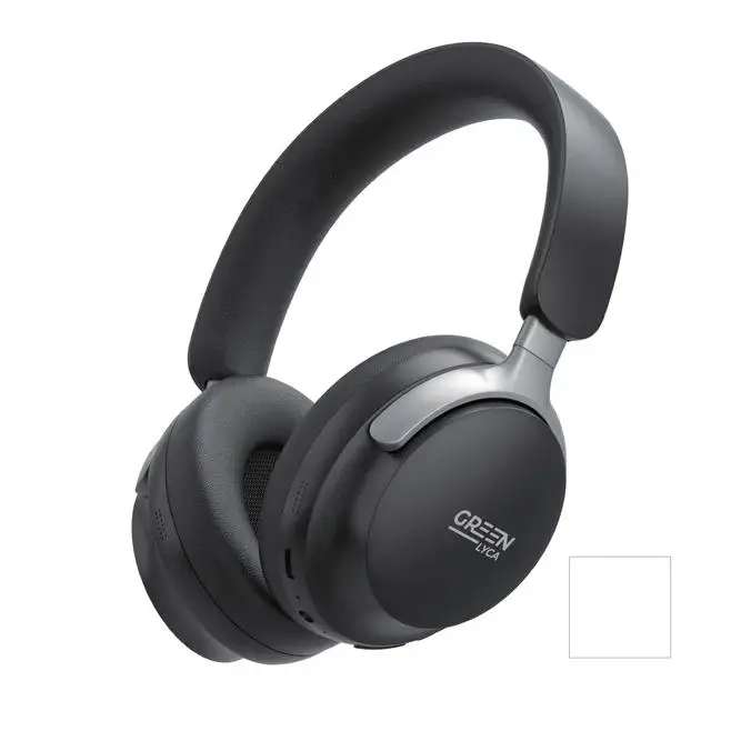 Auriculares Bluetooth Inalámbricos Over-Ear con Cancelación de Ruido – Sonido Envolvente, Micrófono Integrado, Almohadillas Cómodas y Batería de Larga Duración para Viajes, Trabajo y Uso Diario NEGROS