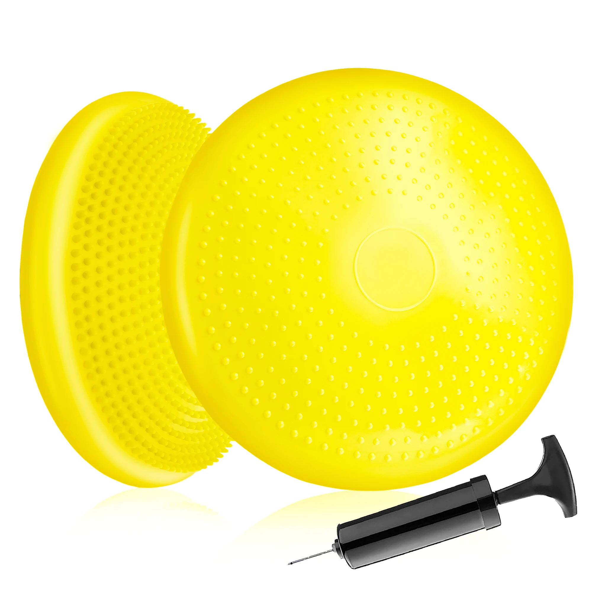 Unycos 34cm non-slip yoga balance cushion with air cylinder
