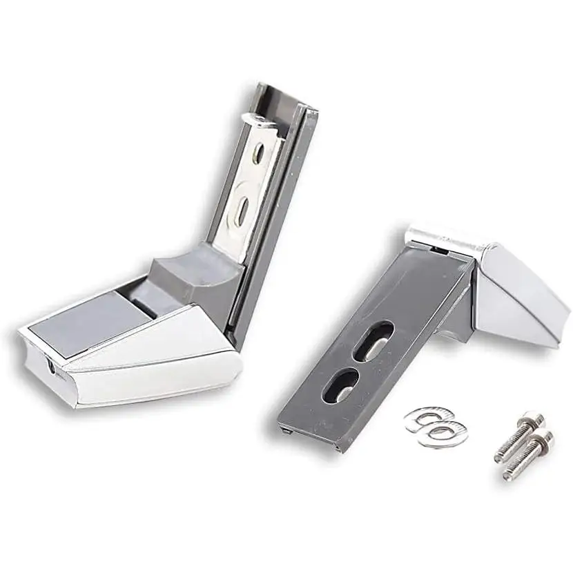 Anakel Home Bisagras para Nevera Liebherr de Acero Inoxidable con Embellecedores Tornillos y Arandelas Incluidos, 21312263