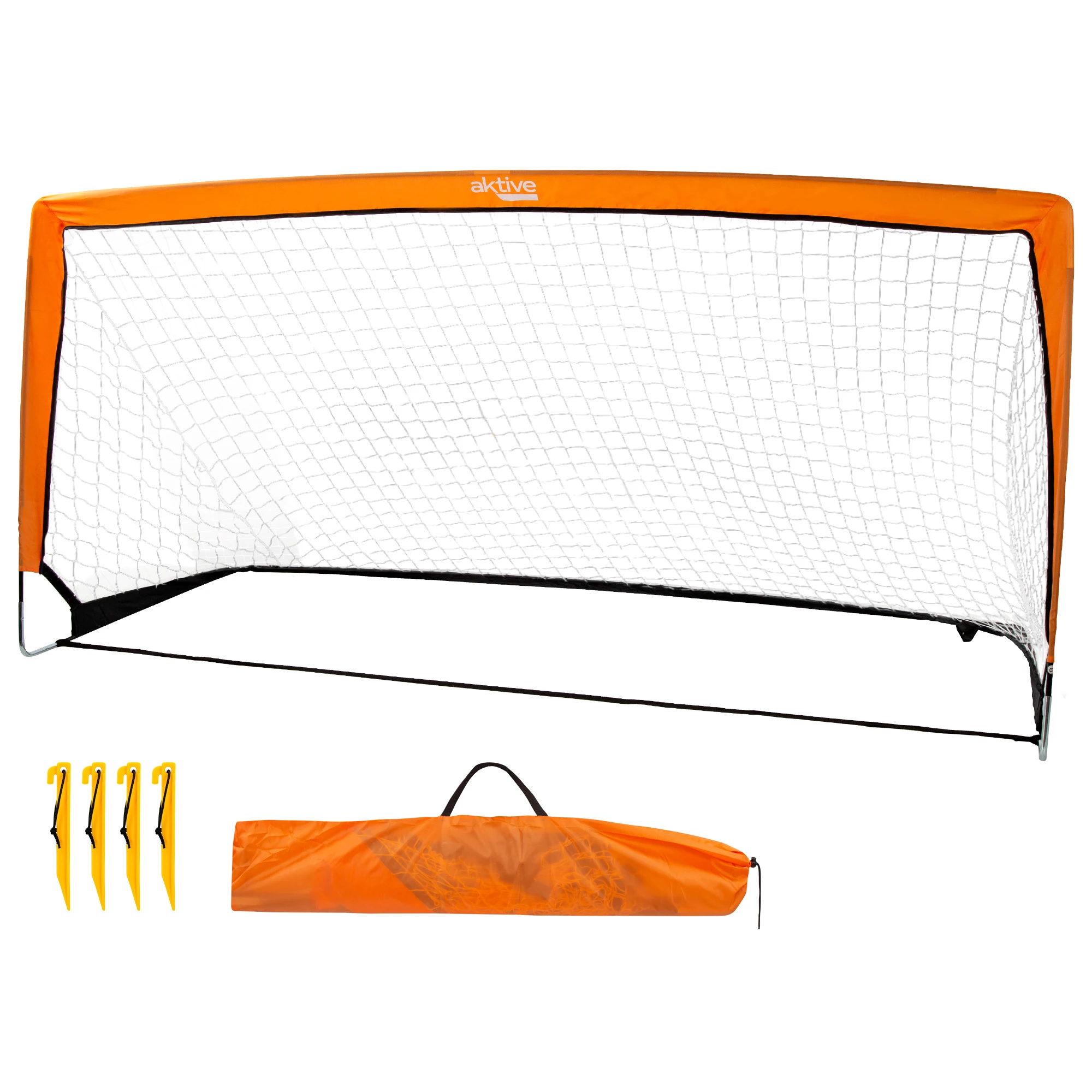 Aktive Portería de Fútbol Plegable para Niños 200x100x100 Cm