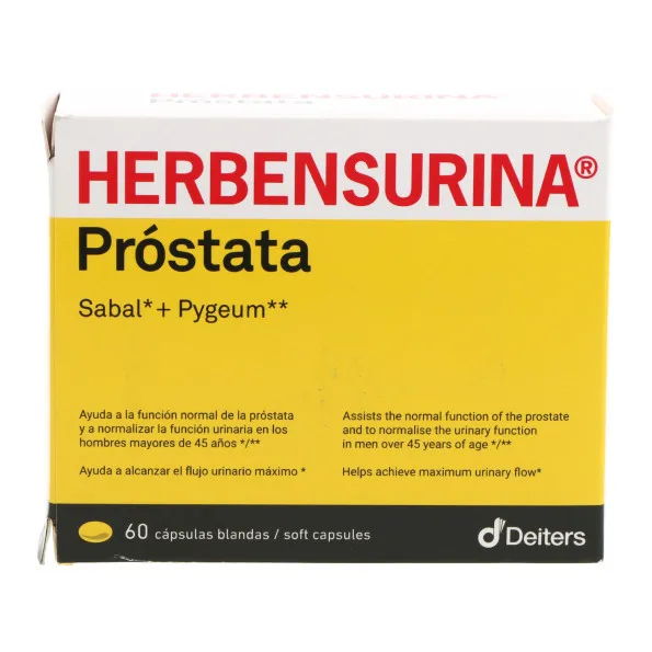 Herbensurina Prostata 60 Caps Herbensurina