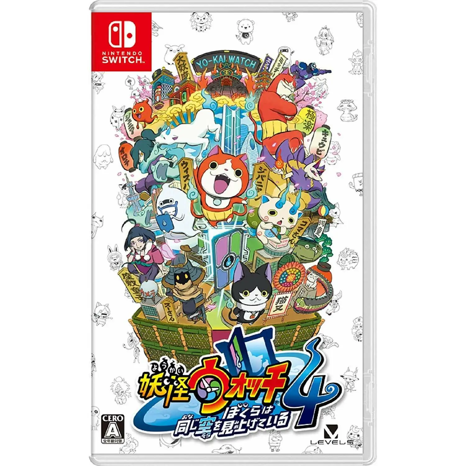 Yokai Watch 4 Bokura wa Onaji Sora o Miageru (Importacion Japonesa) - Nintendo Switch - Nuevo precintado