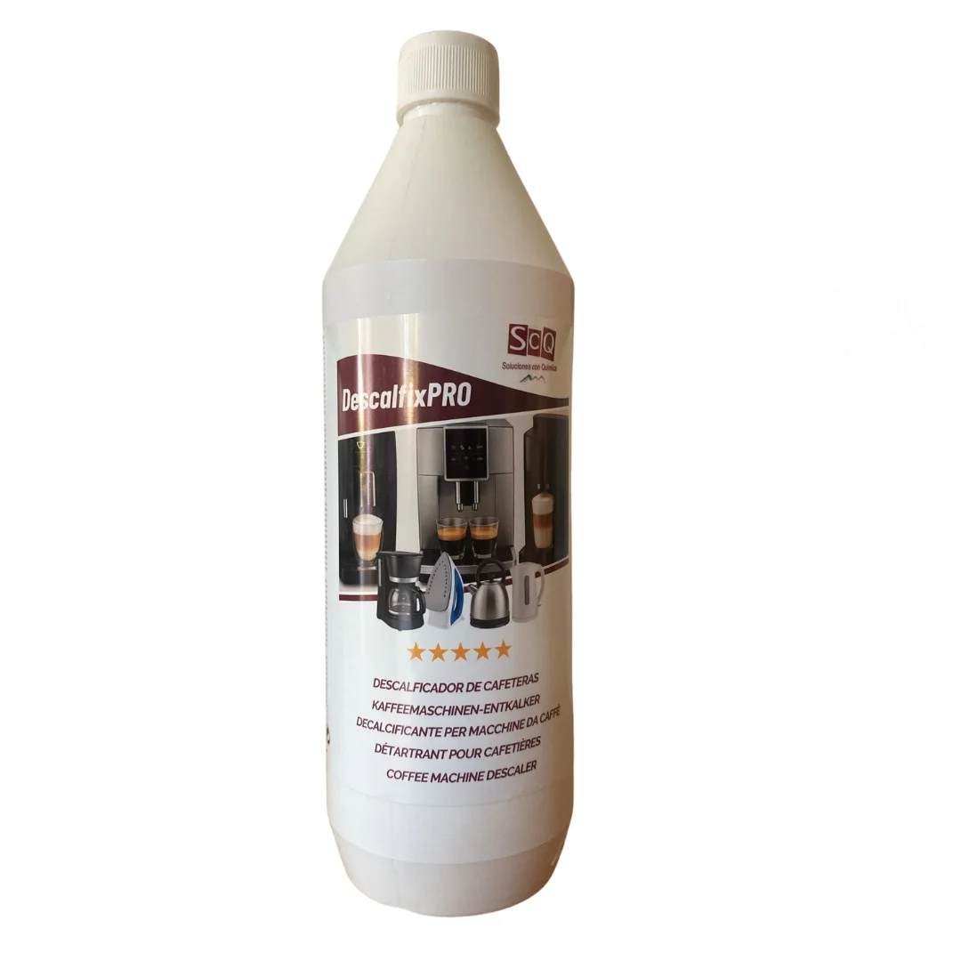 Descalcificador para Cafeteras 1L | Eliminador de cal | Compatible con todas marcas | desincrustante antical cafeteras, plancha, hervidores | limpiador de cal