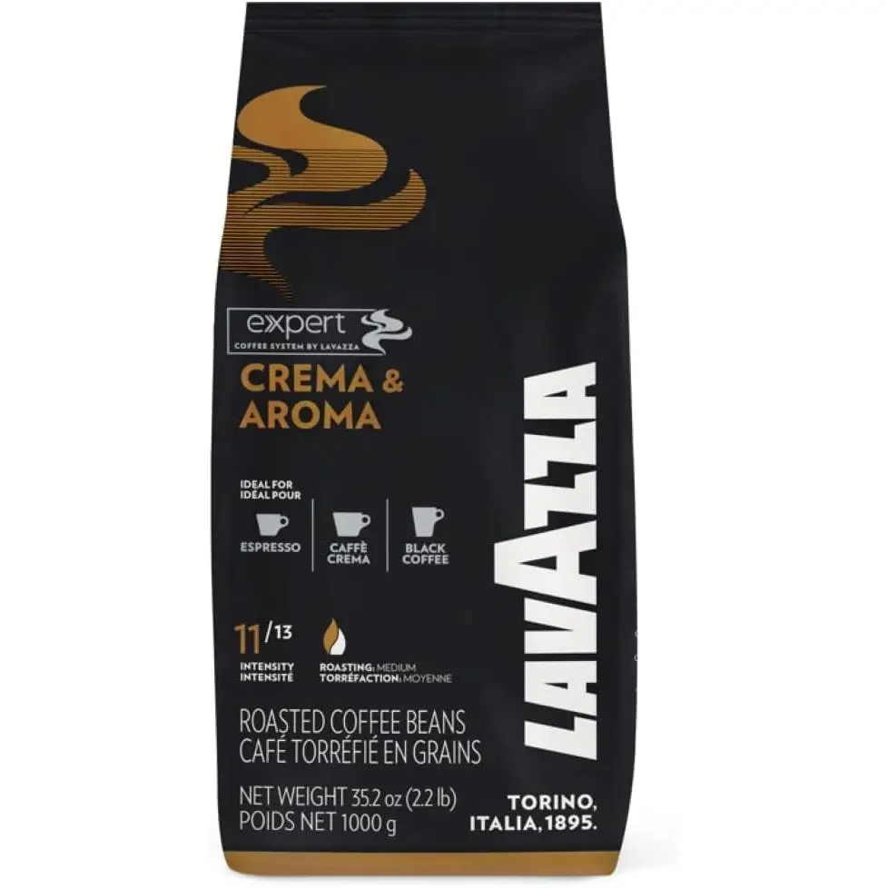 Café en grano 1 Kg. Lavazza  CREMA Y AROMA.