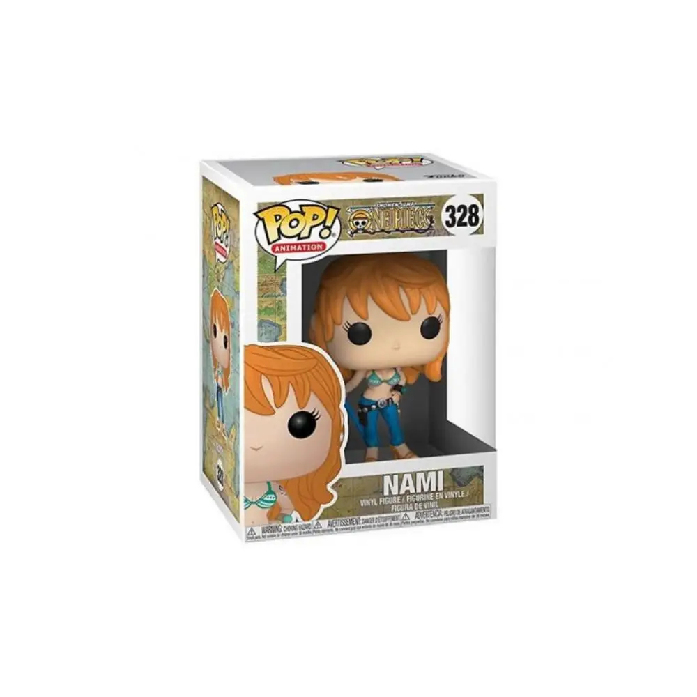 Funko Figura Pop! One Piece Nami Modelo 328 | 23194 - Original - Figuras Miniaturas Coleccionables Para Exhibición - Idea De Regalo - Mercancía Oficial - Juguetes Para Niños Y Adultos - Fans - Imagen 5