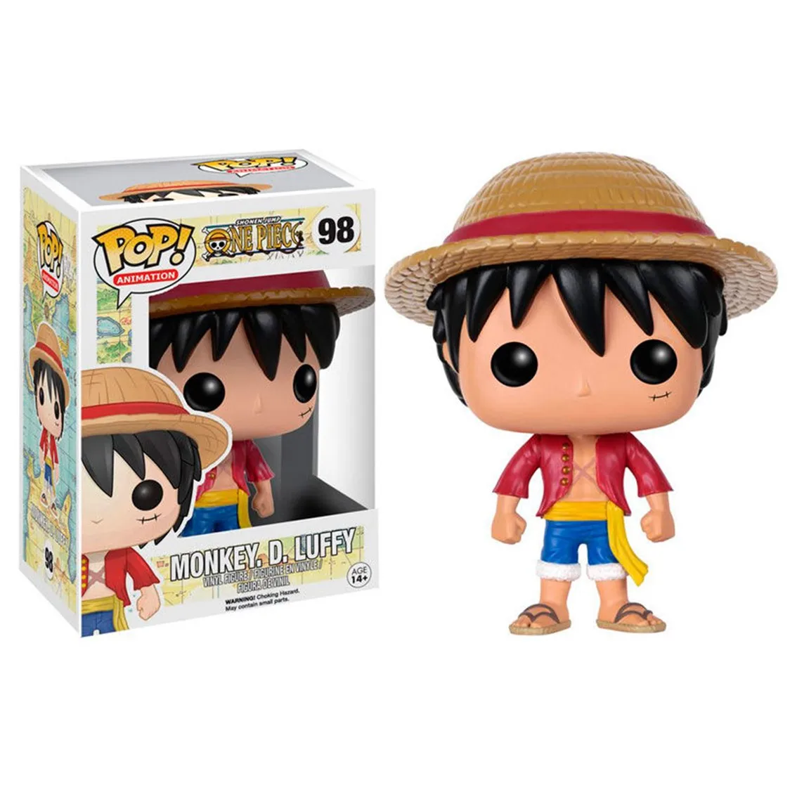 Funko POP! Animation: One Piece - Monkey D. Luffy-collectible vinyl figure-gift Idea-official goods-toys for children and adults-Anime Fans - MR POPYE