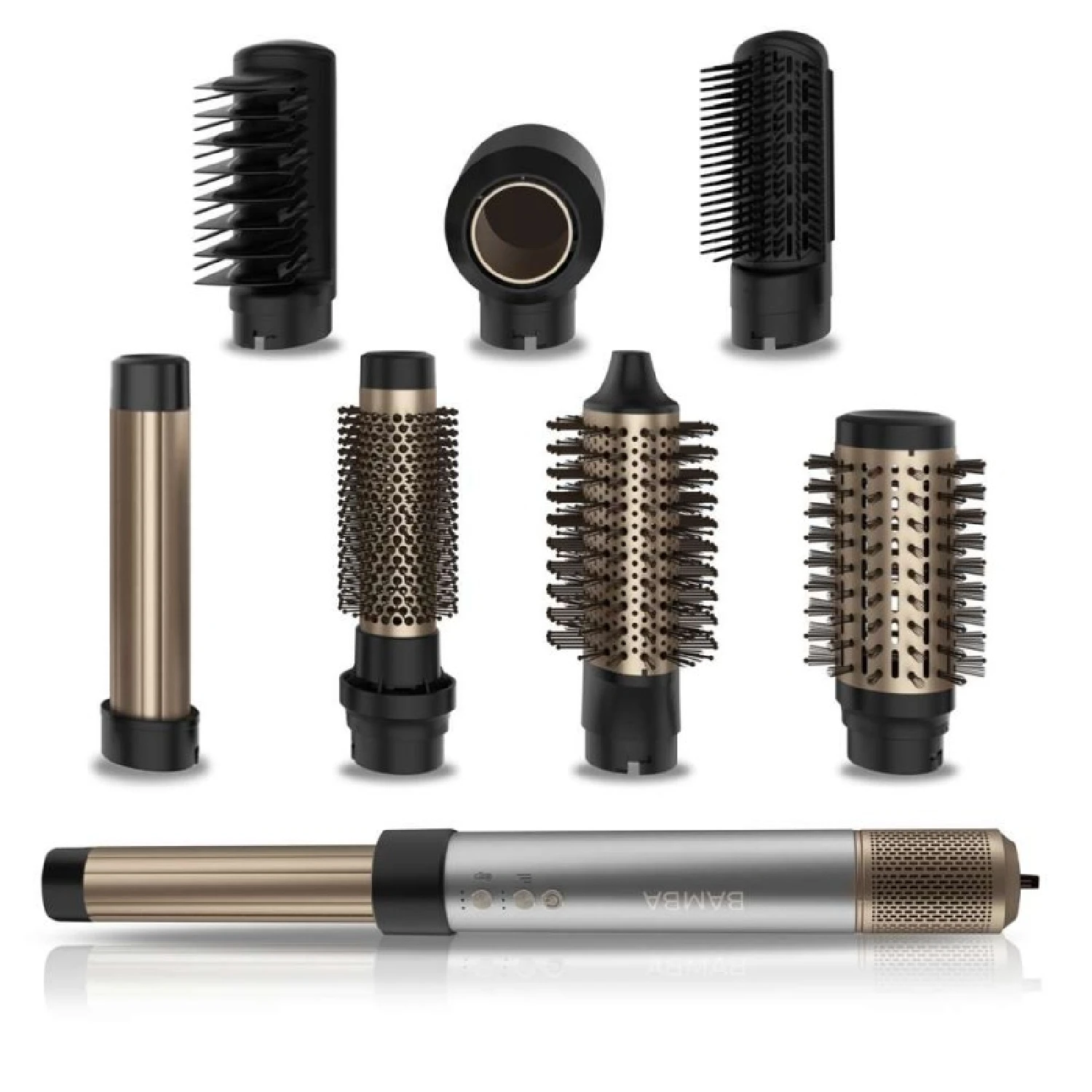 Bamba CeramicCare AirGlam Aluminum Cecotec air brush