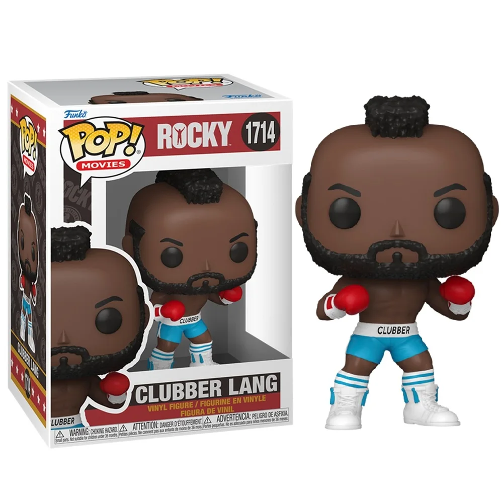 FUNKO POP! ROCKY III - CLUBBER LANG, 83547, Nº1714, TIENDA CON LICENCIA OFICIAL
