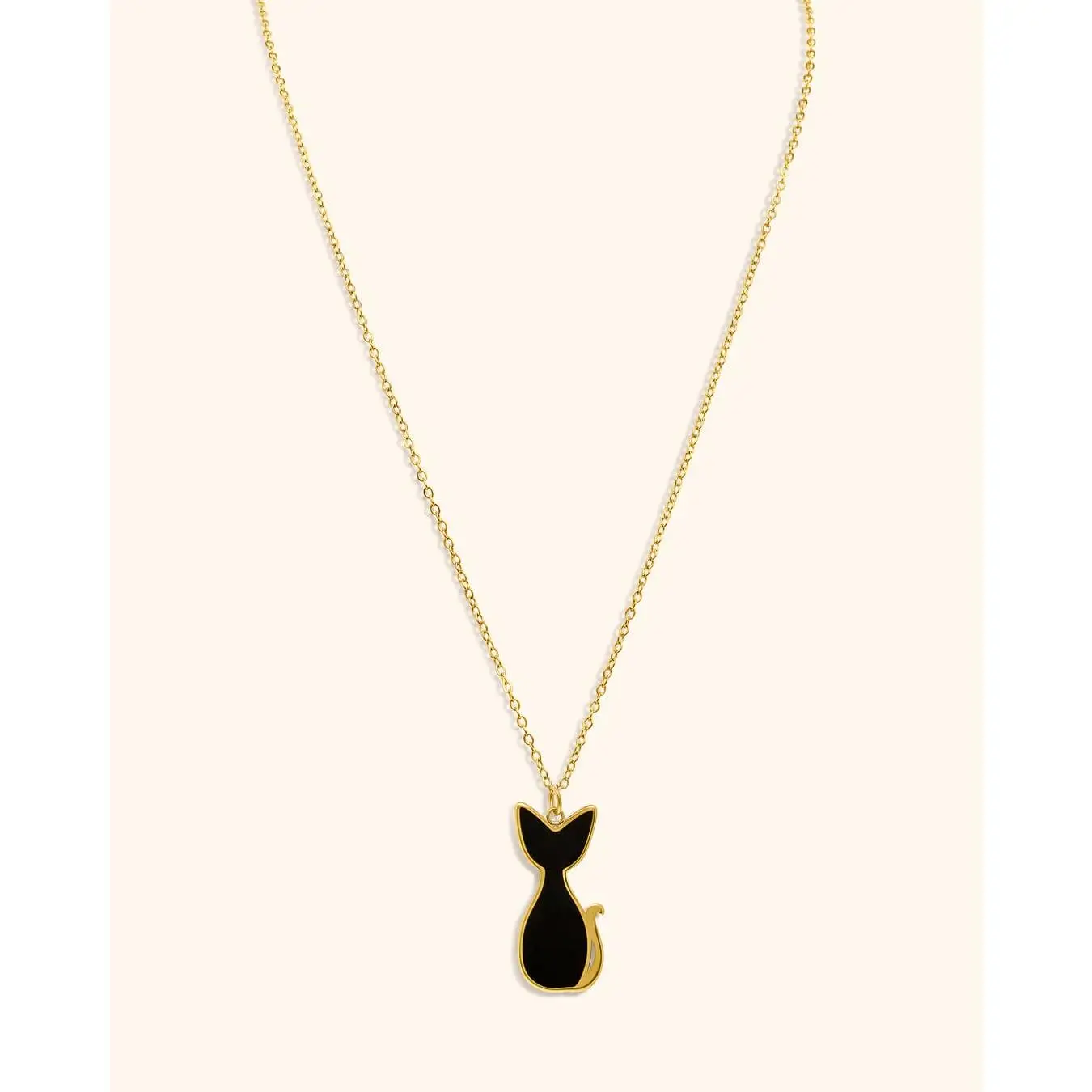 Collar Acero Inoxidable, Duquesa en color negro, Elegancia y Estilo en Joyería Femenina