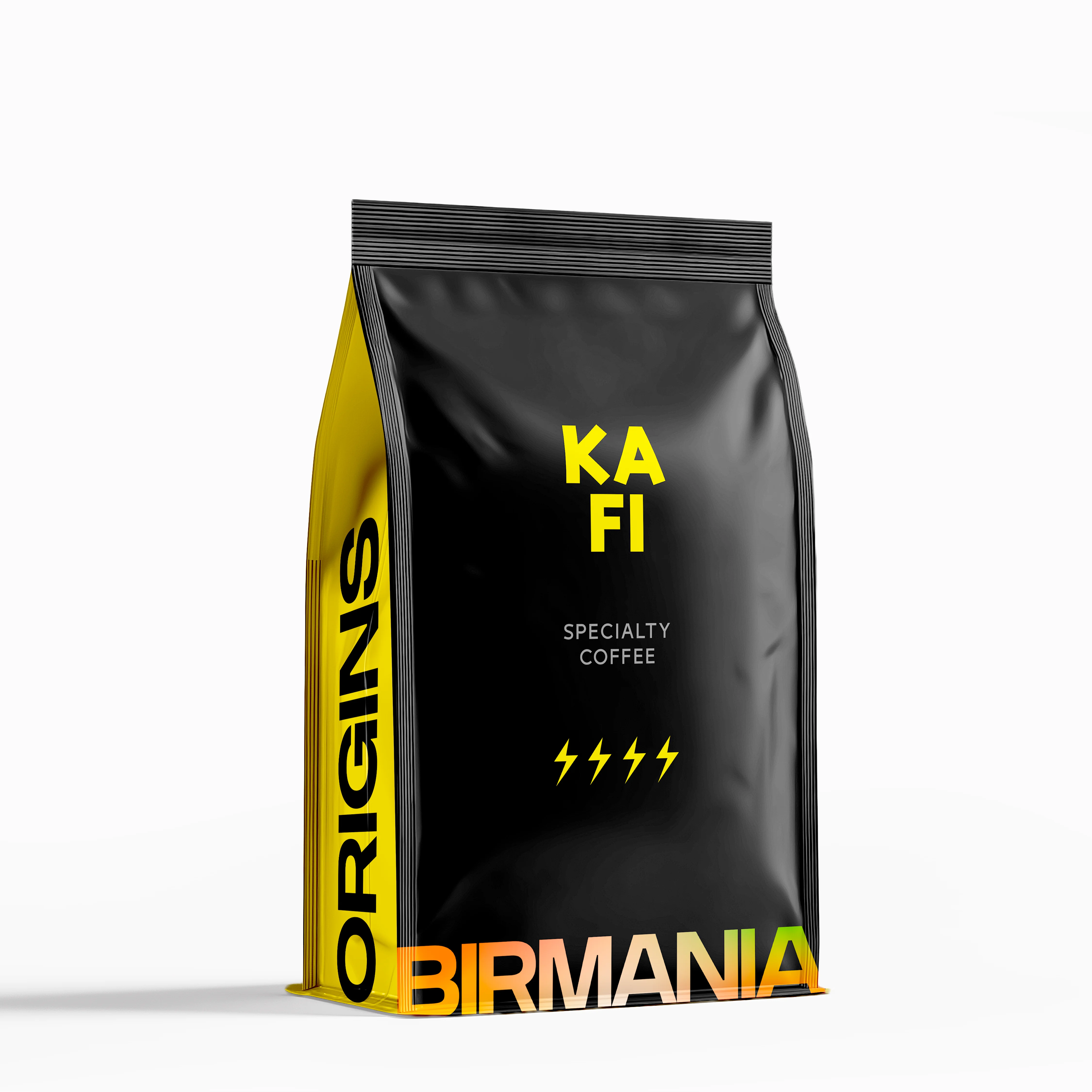 KAFI Café de Birmania 100 % Arábica en grano – Café de especialidad, Café en grano tostado fresco semanal