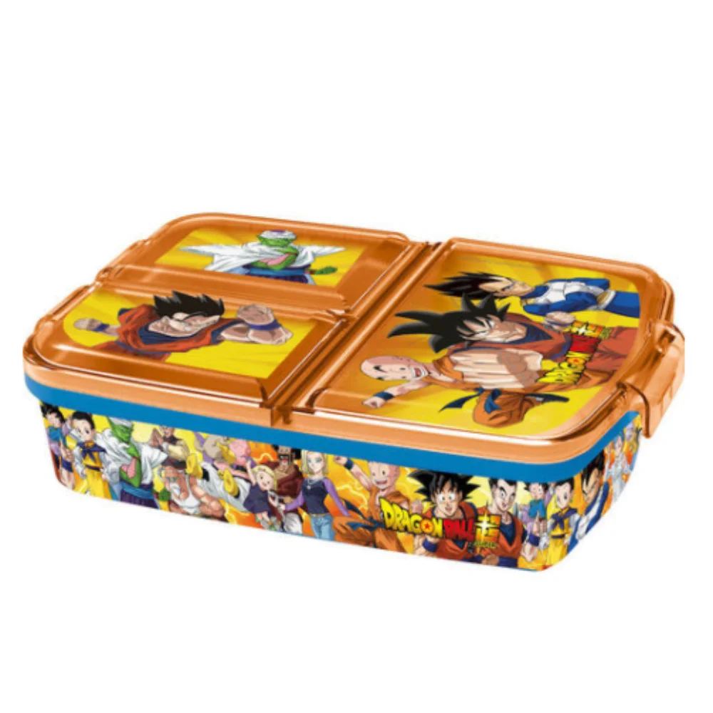 Dragon Ball Dragon Ball snack holder, Dragon Ball, Dragon Ball sandwich maker, Dragon Ball multiple, girls, boys, infant, yellow and orange, 18x7x14 cm. Kiglam