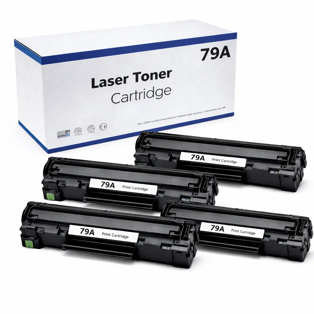 Pack 4 Cartuchos de Toner compatible con HP CF279A 79a para HP LaserJet Pro M12a M12w M26a M26nw MFP M26a MFP M26nw