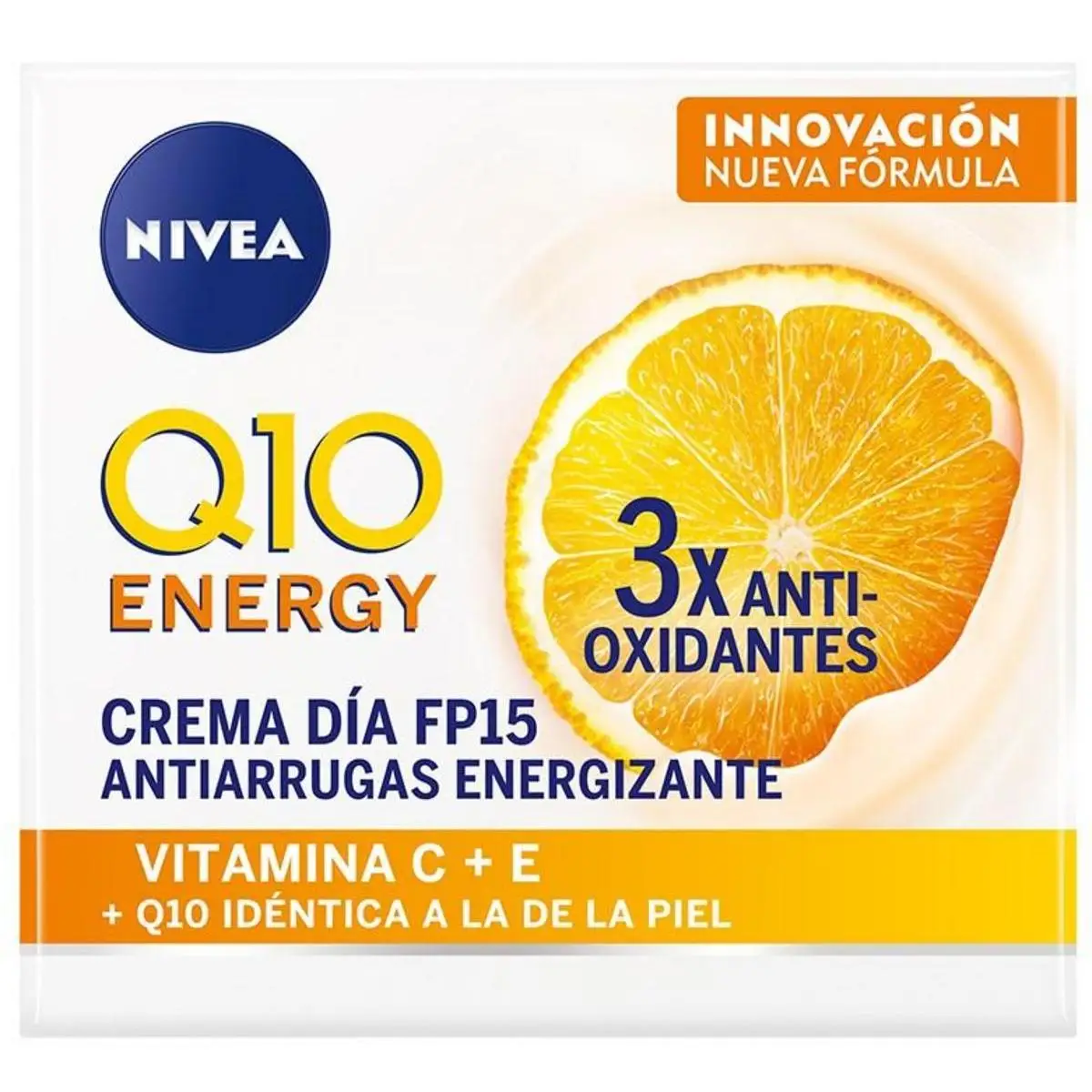 NIVEA Q10 Energy Crema de Día Antiarrugas FP15 con Vitamina C 50ml