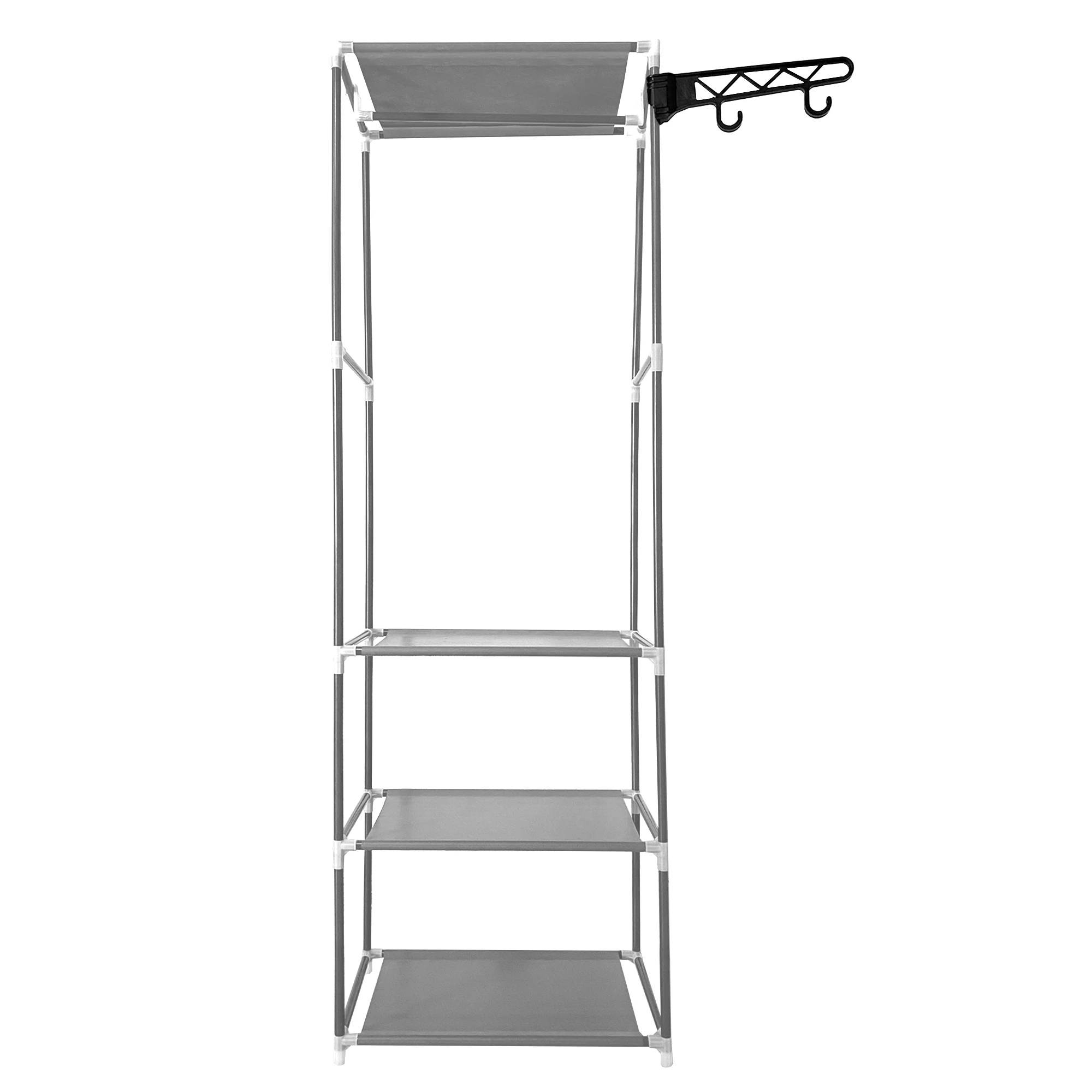Armario Tela 160x70x45cm Closet Organizador Plegable para Ropa Armario Tela Plegable Ropero