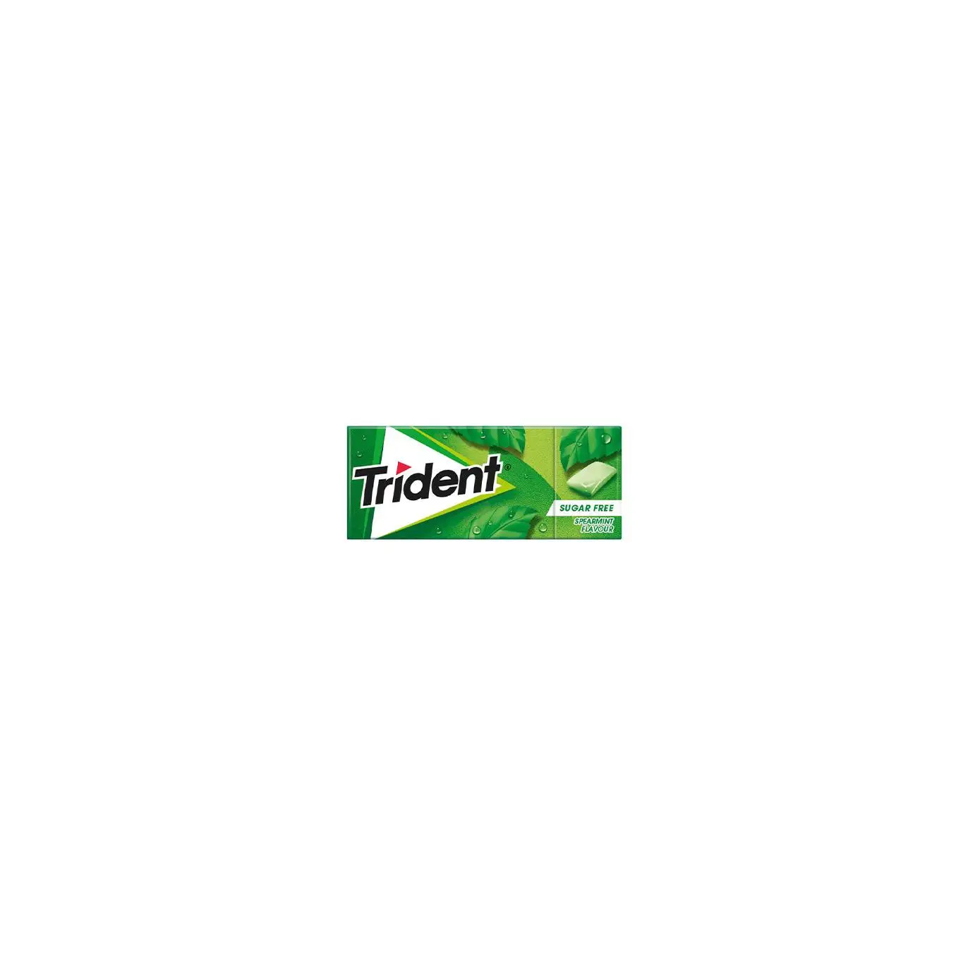 TRIDENT GRAGEA HERBABUENA-Gum WITHOUT SUGAR-Pack 24 Units of 14g #2