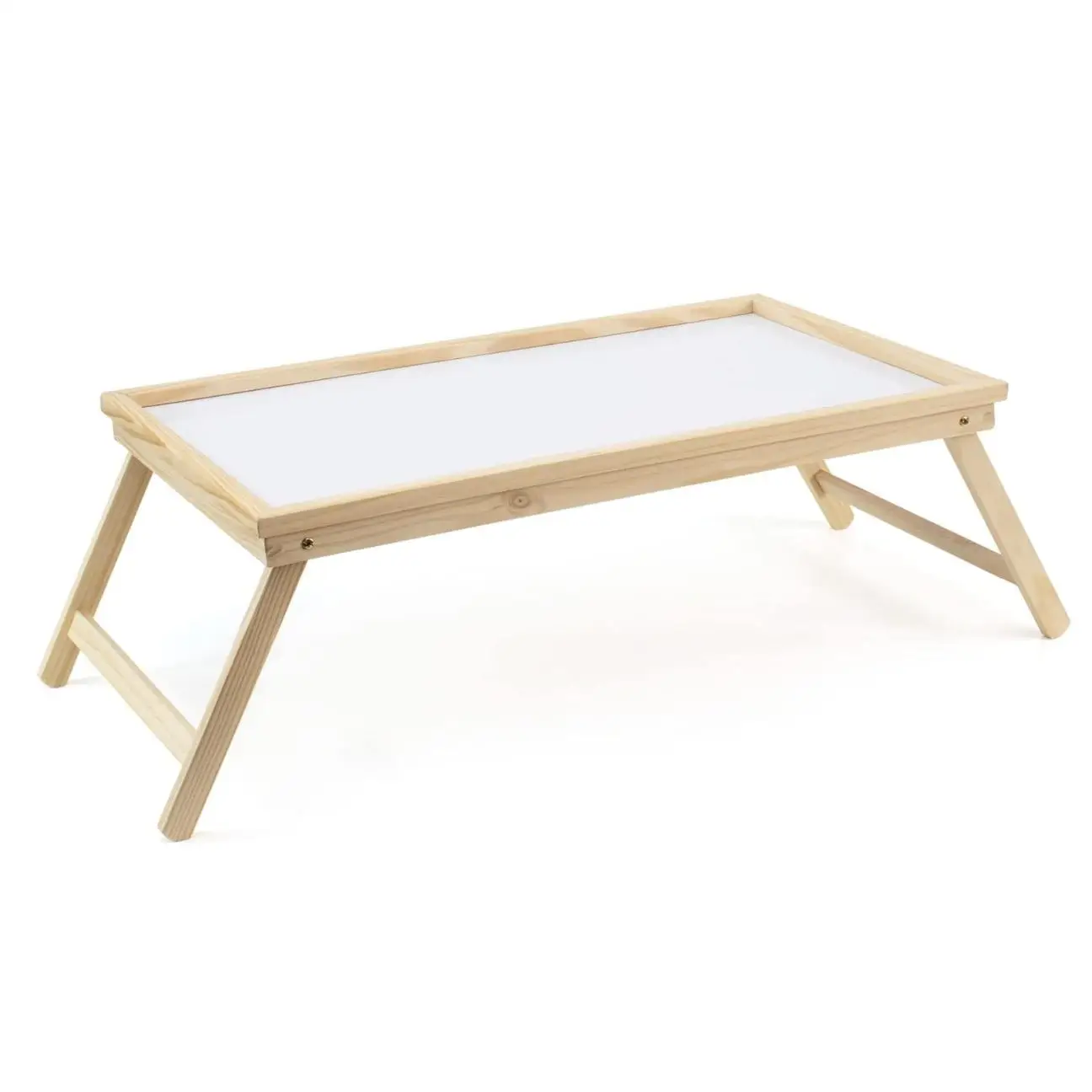 Bandeja para Cama Plegable, mesita para desayunos con Patas Plegables, 55X30X22CM, Bambú, Mesa plegable para cama, trabajar, desajunar, ver series.