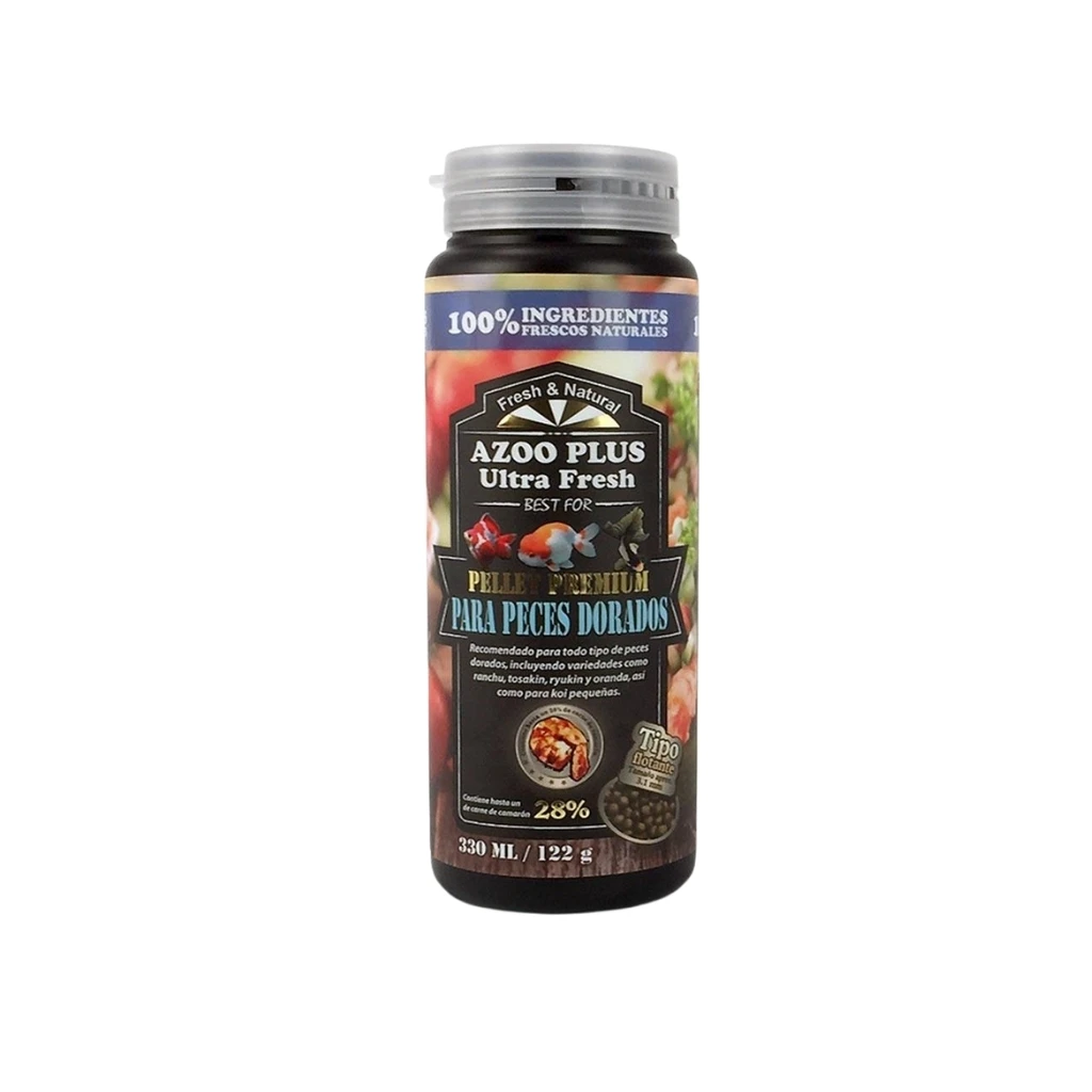 AZOO - Ultra Fresh - Goldfish Premium Pellet - Alimento para Peces Goldfish (Peces Dorados)