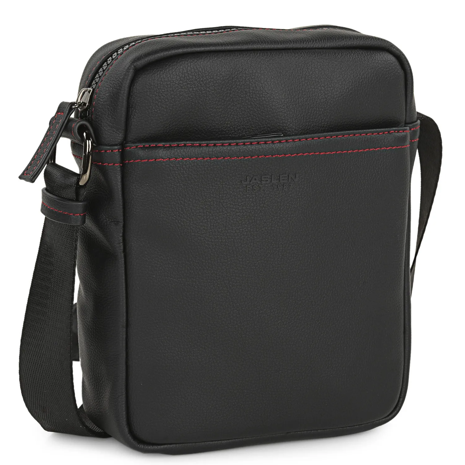 Bandoleras Hombre - Bolso Hombre Bandolera Ajustable - Bandolera Hombre JASLEN De Polipiel - Bolso Bandolera Hombre Para Uso Diario. Bolso De Hombre Pequeño 313119