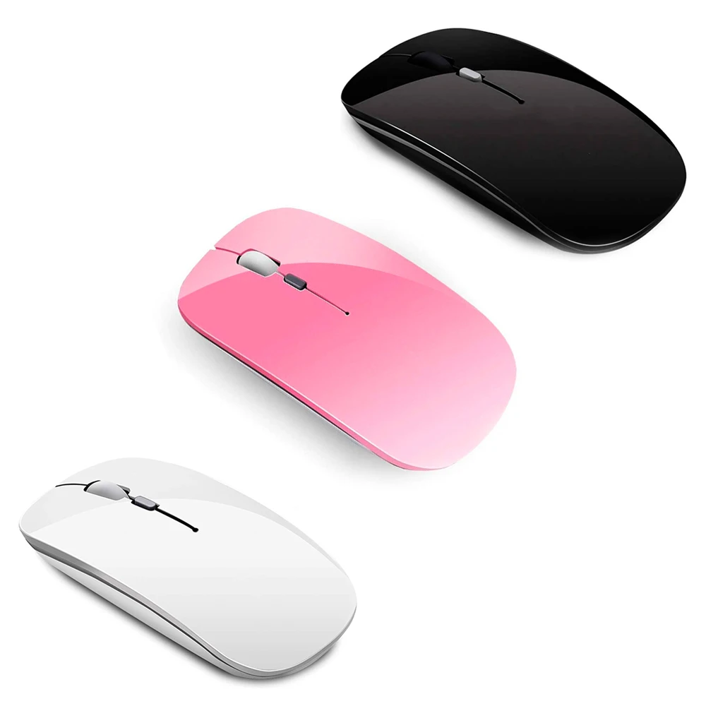 Ultra-thin Ergonomic design Wireless mouse for laptop pc mouse wireless office Wireless