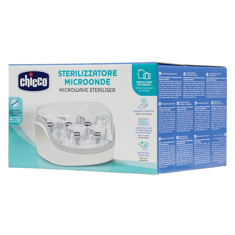 Chicco microwave baby bottle sterilizer