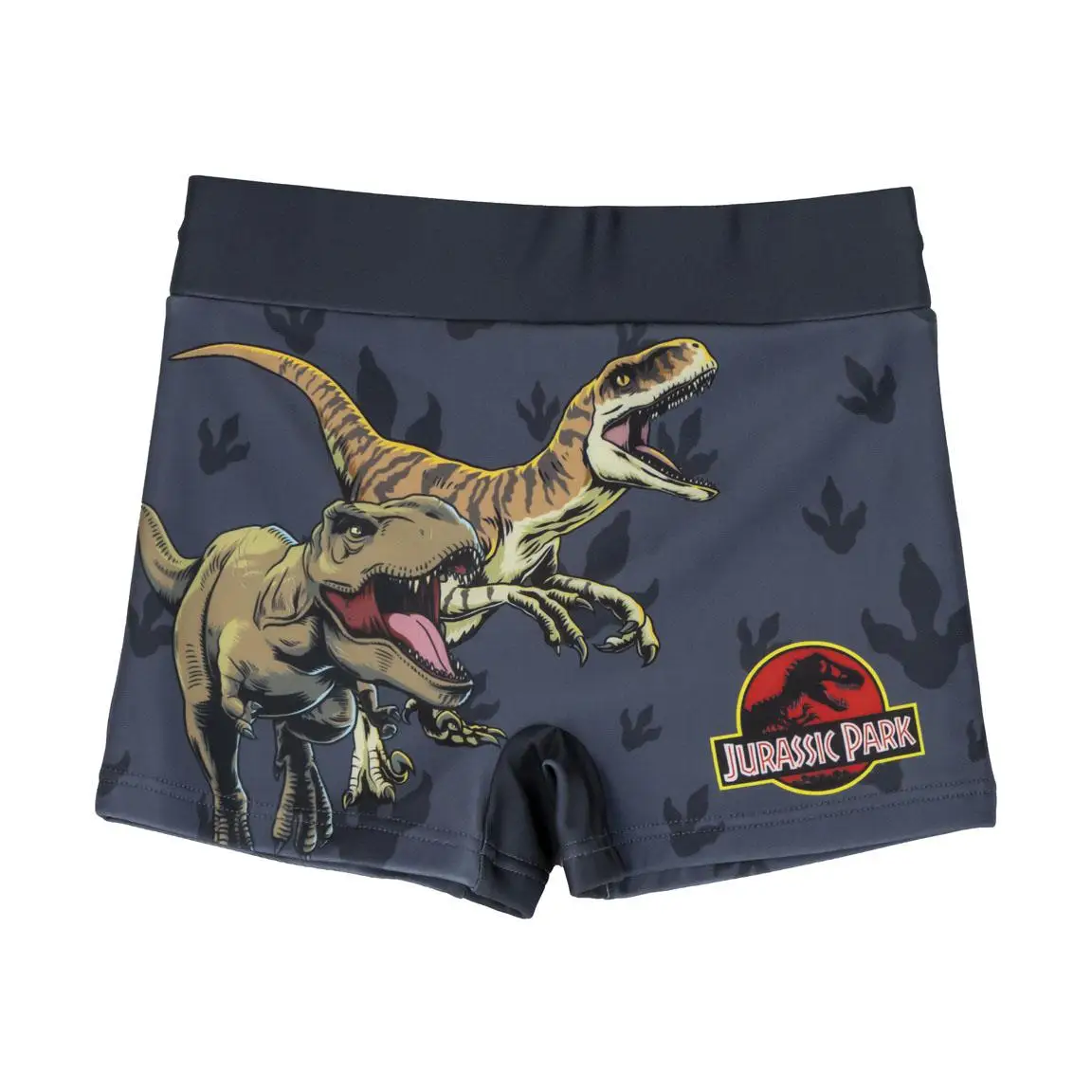 Cerdá Bañador bóxer gris Jurassic Park ropa textil baño infantil piscina playa