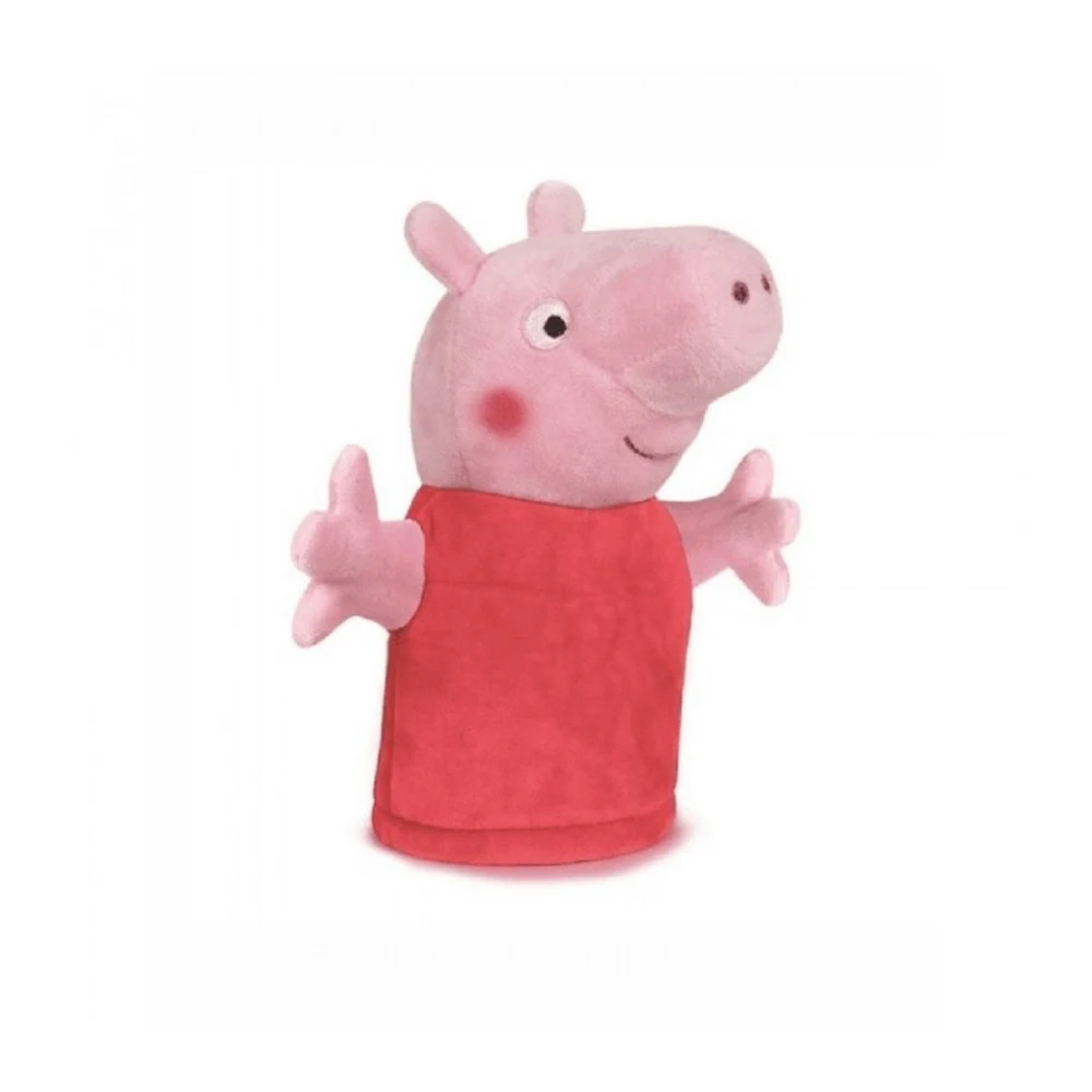 Peppa Pig Famous Puppet Stuffed Toy, Red peppa, Blue Brother george, Children, Children, Children, Gift, Sound, Pig,