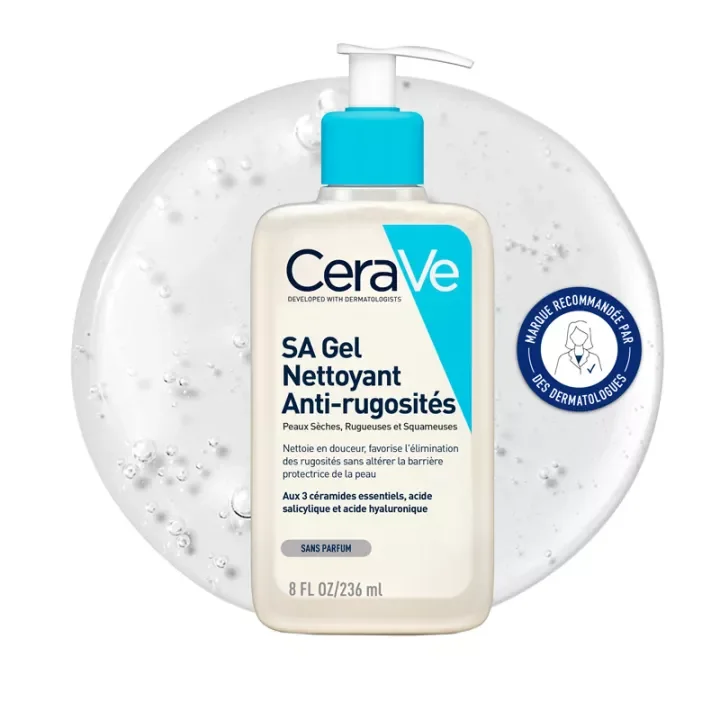 Cerave SA Limpiador Anti-Rugosidades para Piel Seca, Rugosa e Irregular 236ml