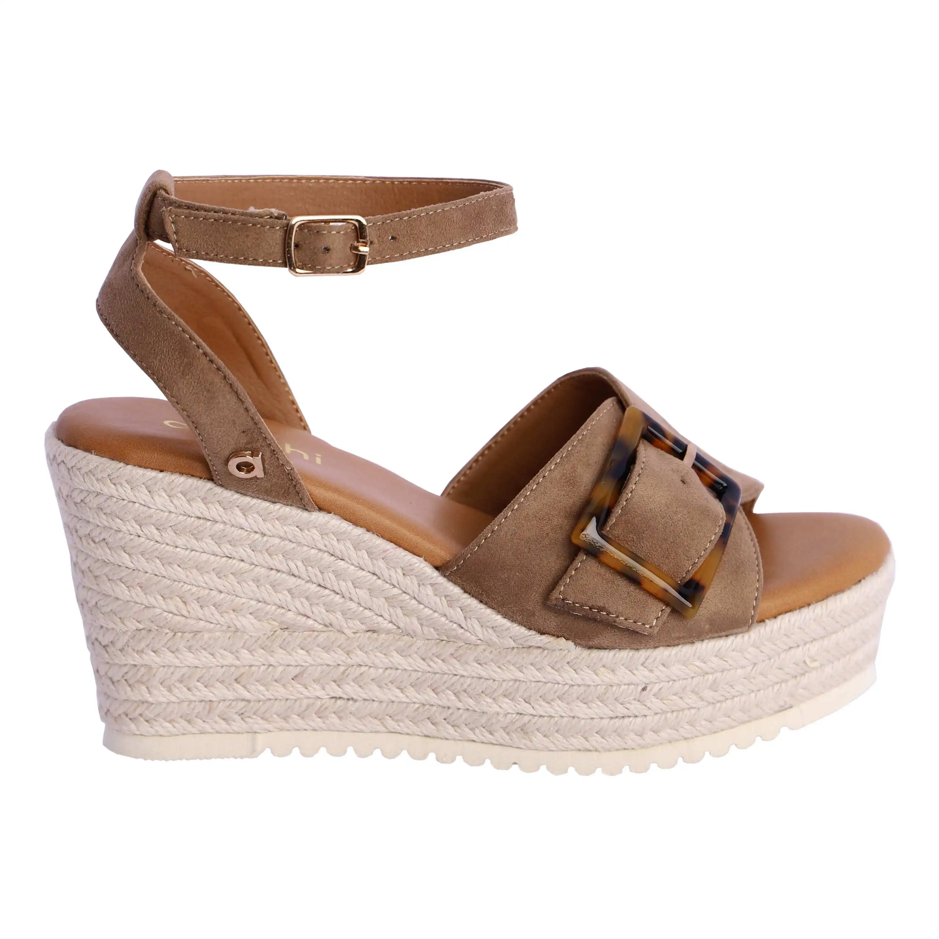 Sandalias de cuña para mujer Amichi Rocio de antelina