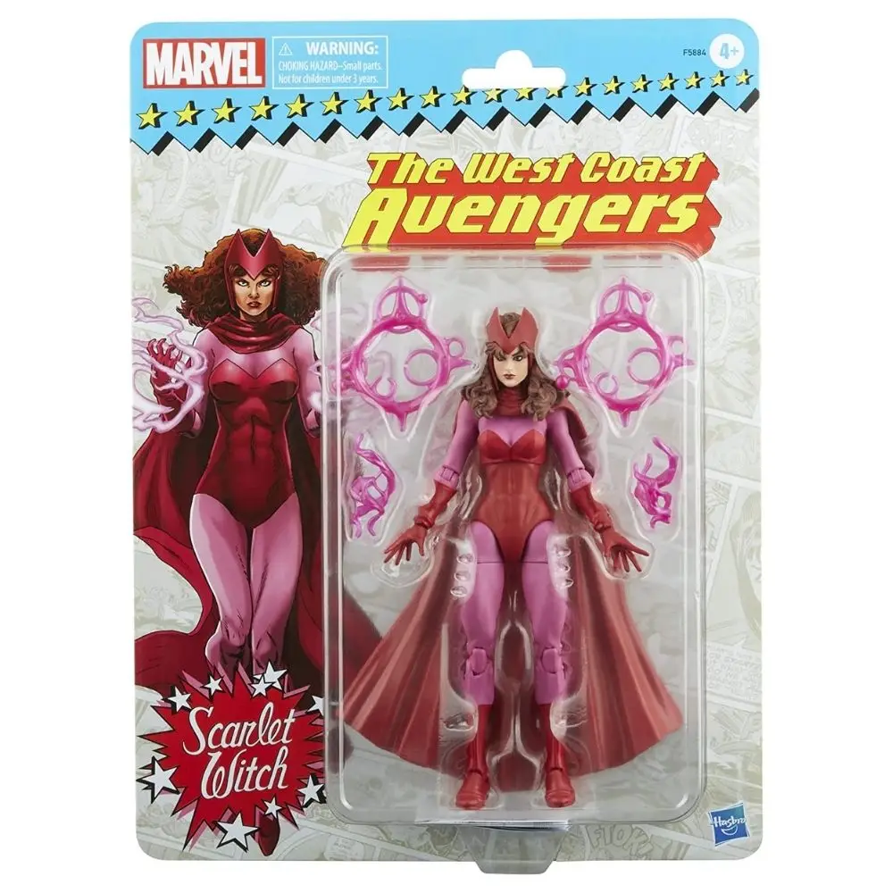 Figura Bruja Escarlata Marvel Avengers retro 15 cm