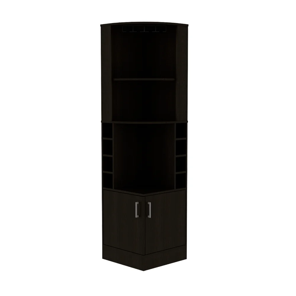 Mueble Bar Esquinero Syrah TUHOME - Almacena 8 Botellas - Envío Gratuito en Europa
