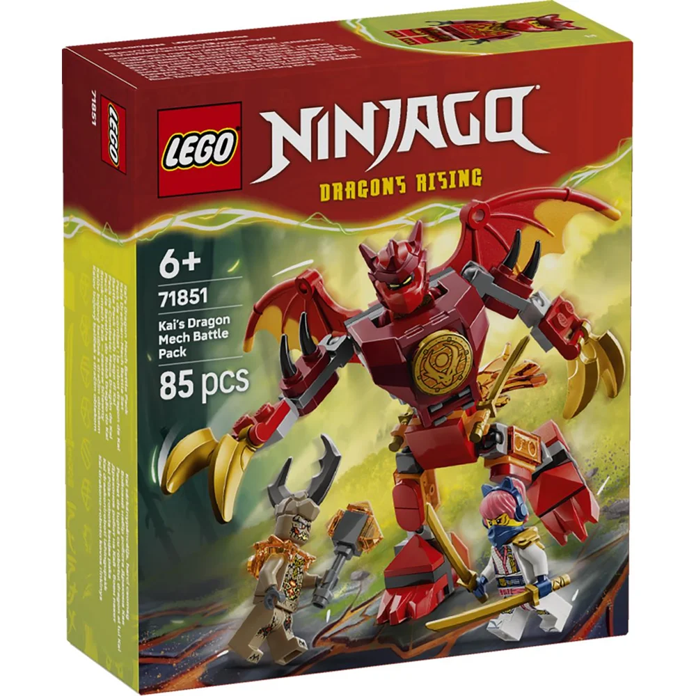 Lego - Ninjago - Pack De Combate: Meca Dragón De Kai - Imagen 7