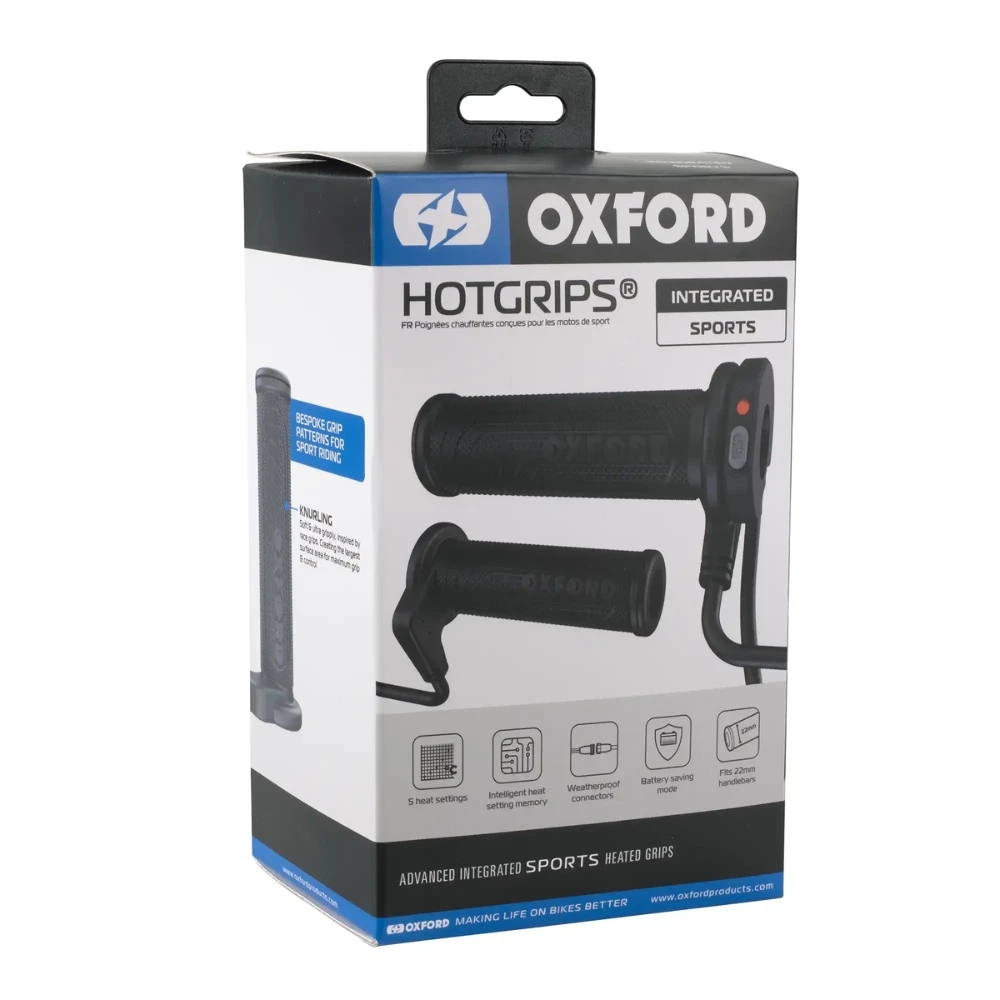 Puños Calefactables Oxford Hotgrips Advanced Integrated Sport   Ce U