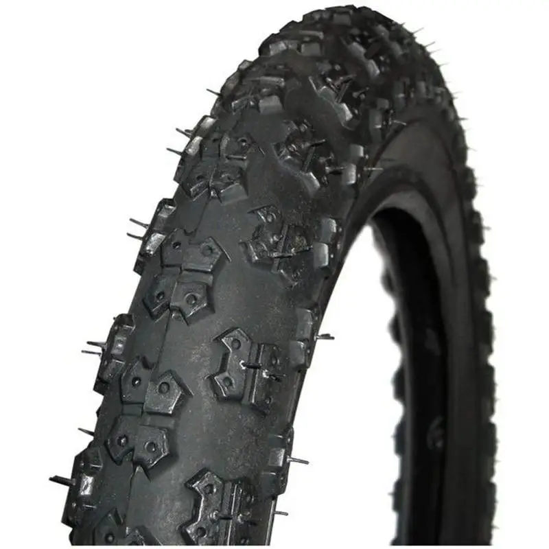 Hutchinson 12-1/2 x 2-1/4 Bicycle Tire, semi-slick design for kids, durable rubber for city use, ideal for asphalt and dirt paths, perfect for bicycle anti-puncture solutions. #1