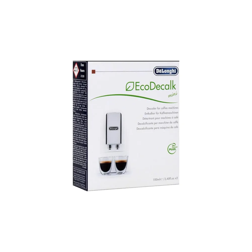 DeLonghi Ecodecalk Mini 3 boxes with 2 units (6x100ml) coffee maker descalers