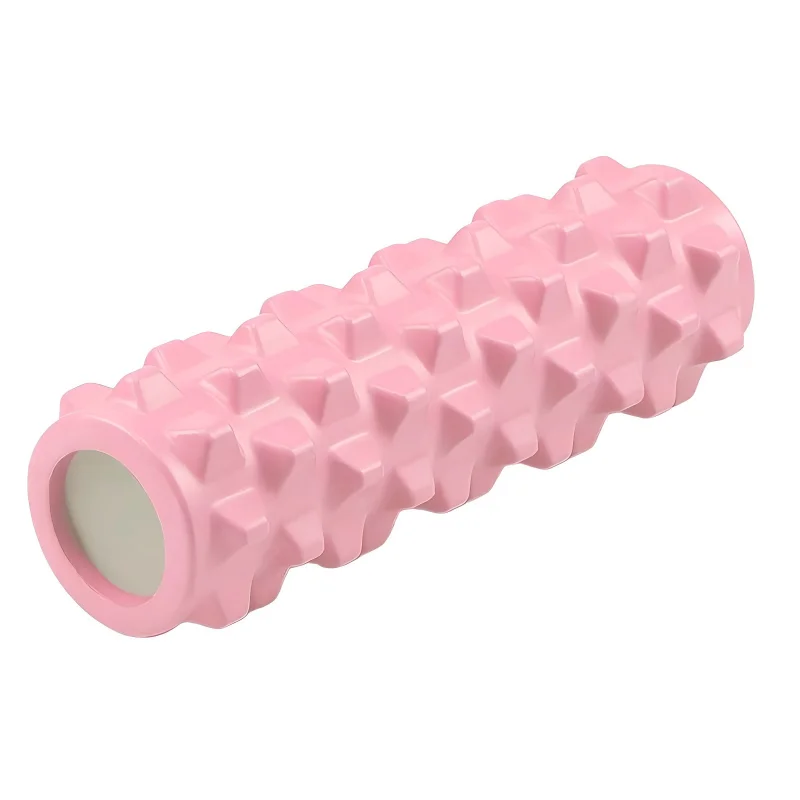 DECODEKO-Rodillo de masaje muscular, rodillo de espuma, rodillo de espuma de alta densidad, rodillo muscular, palo de masaje, rodillo de masaje, tipo punto flotante, 33x13cm, 45x13cm