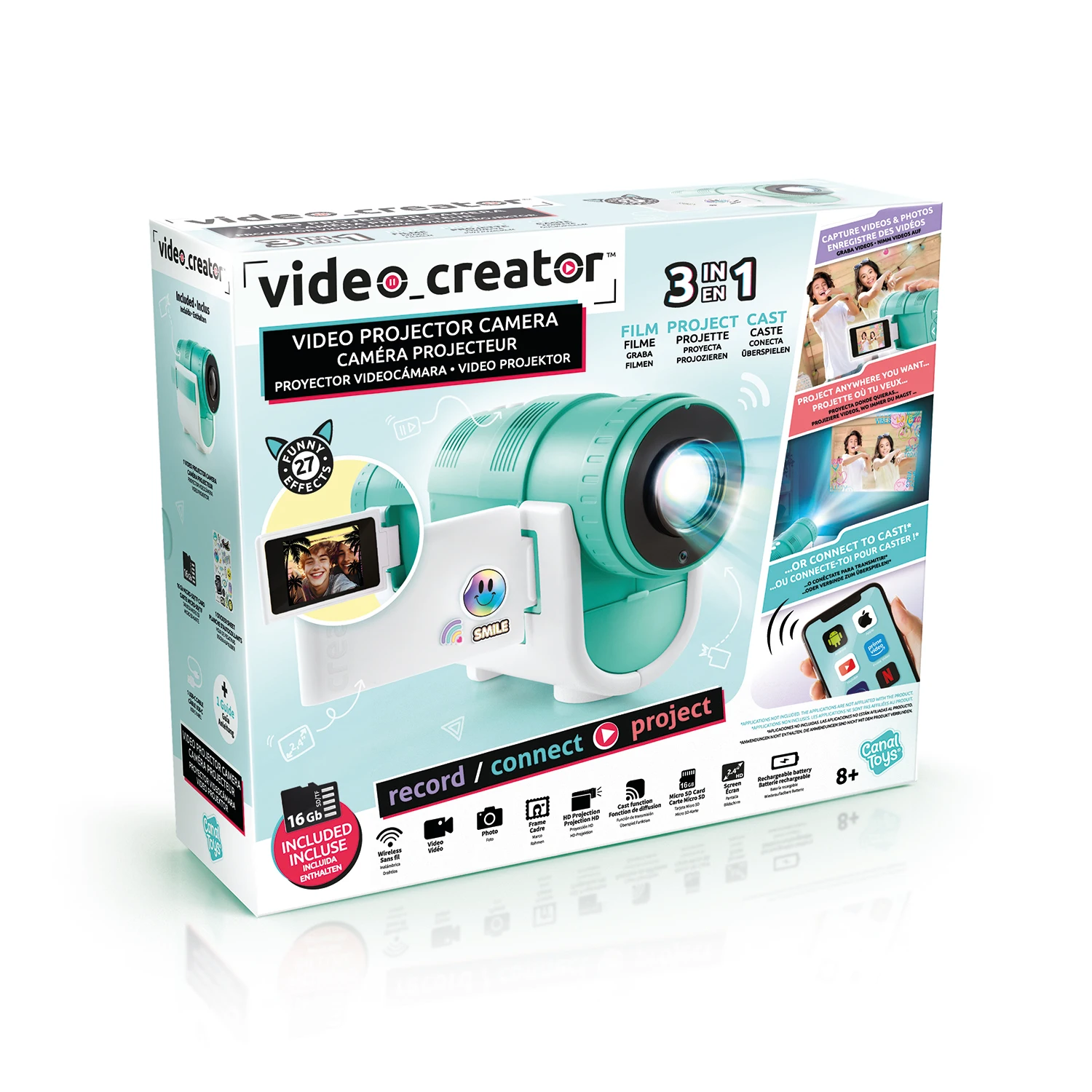 Video Cámara Proyector - Creator - Canal Toys - CLK039