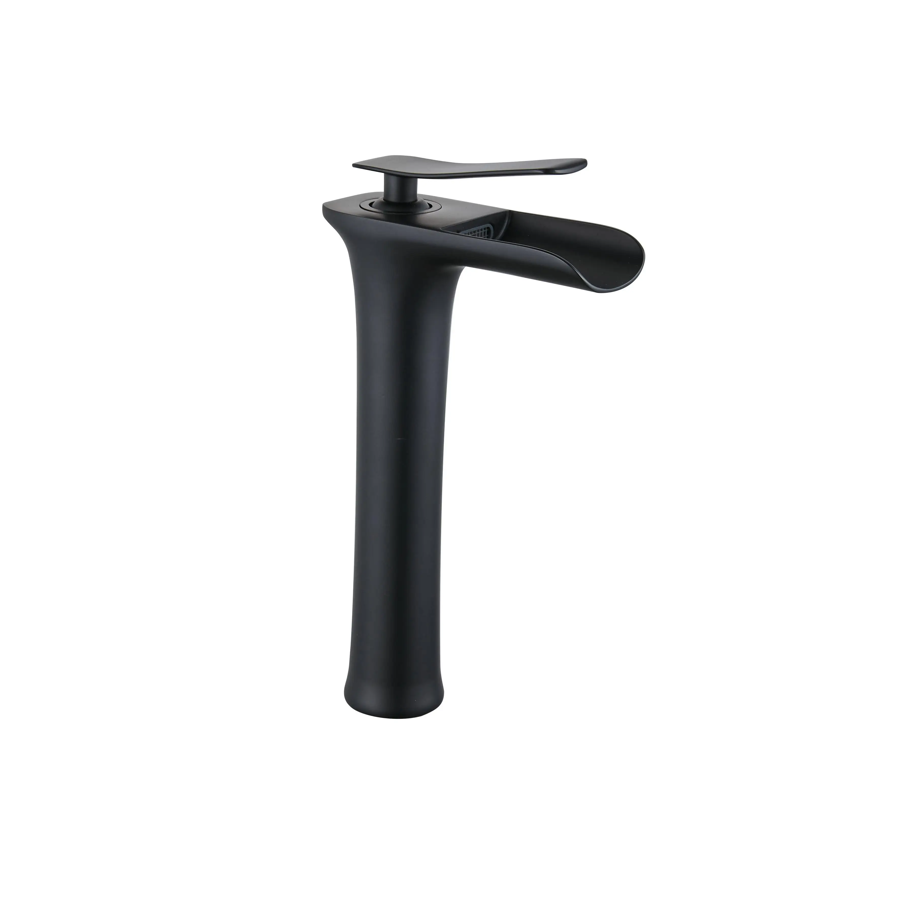 Negro Dp Grifería Grifo Monomando Lavabo Efecto Cascada Artazul - Cromo O Certificado Ce