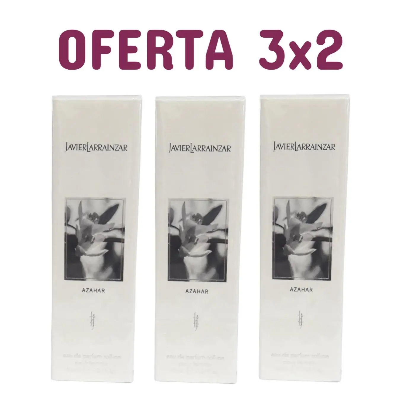 Hot sale 3x2 JAVIER LARRAINZAR AZAHAR WOMAN EDP ROLLON 15 ml