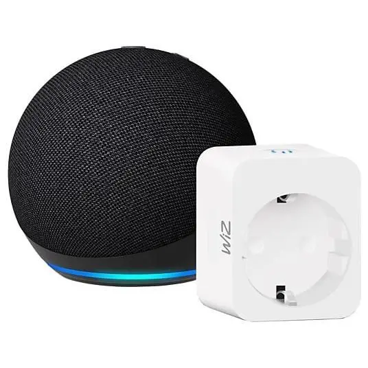 Echo Dot Amazon (5th generation) Alexa smart speaker wifi and Bluetooth with more powerful sound and more amplitude, anthracite, navy blue, white