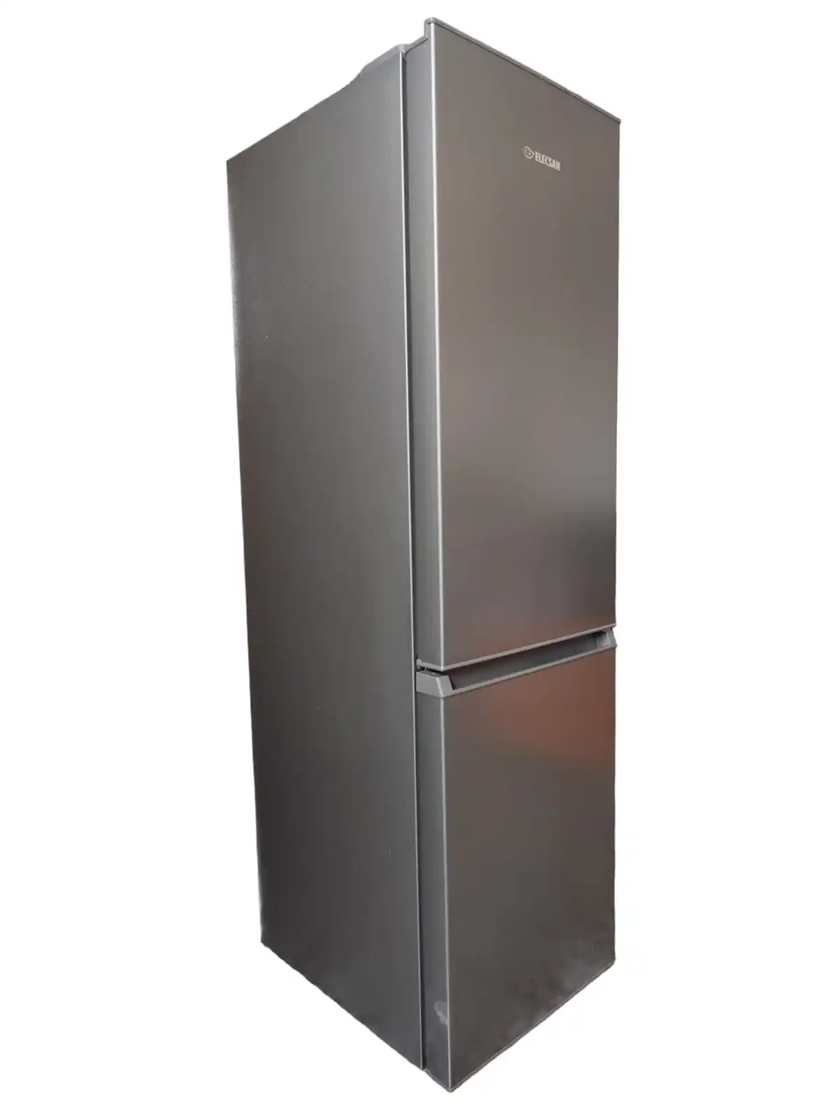 ELECSAN COMBI refrigerator, GRIS-INOX COLOR, A ++/ E, height 151,5cm, width 44cm, LED light