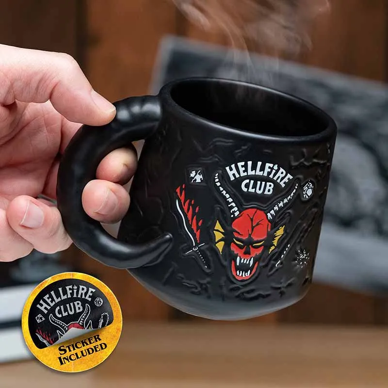 Cup Stranger Things Hellfire Club Palaodne