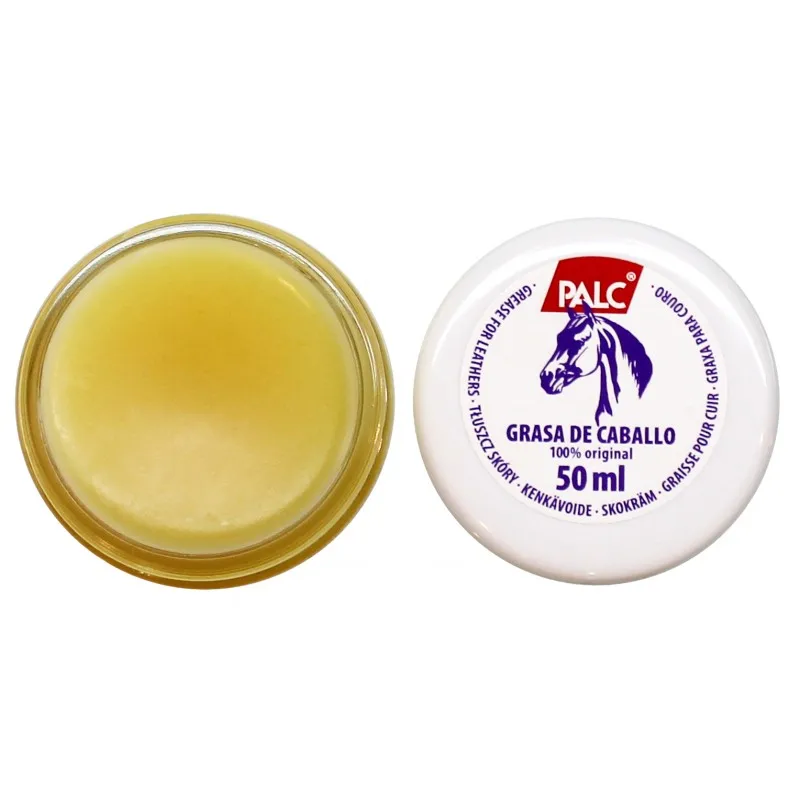 PALC - Grasa de Caballo en Crema 50gr - Nutre y Suaviza Piel - Protección para Cuero