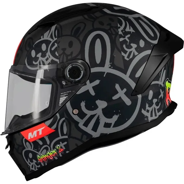 Casco Moto Casco Mt Stinger 2 Ram   Ce U
