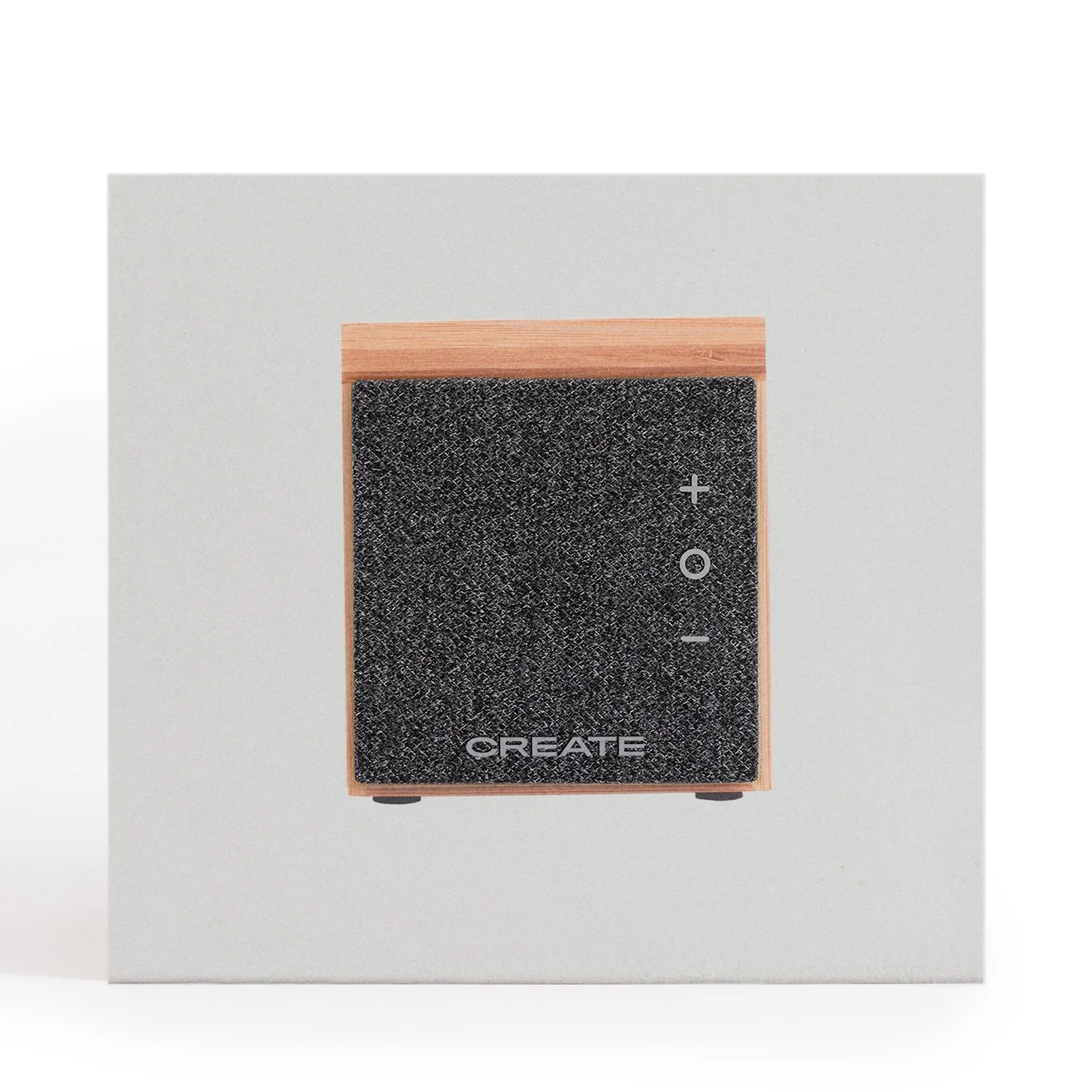 Create bamboo bluetooth speaker with smartphone stand - usb/jack charging, 1800mah battery and microphone for calls - speaker power 5w