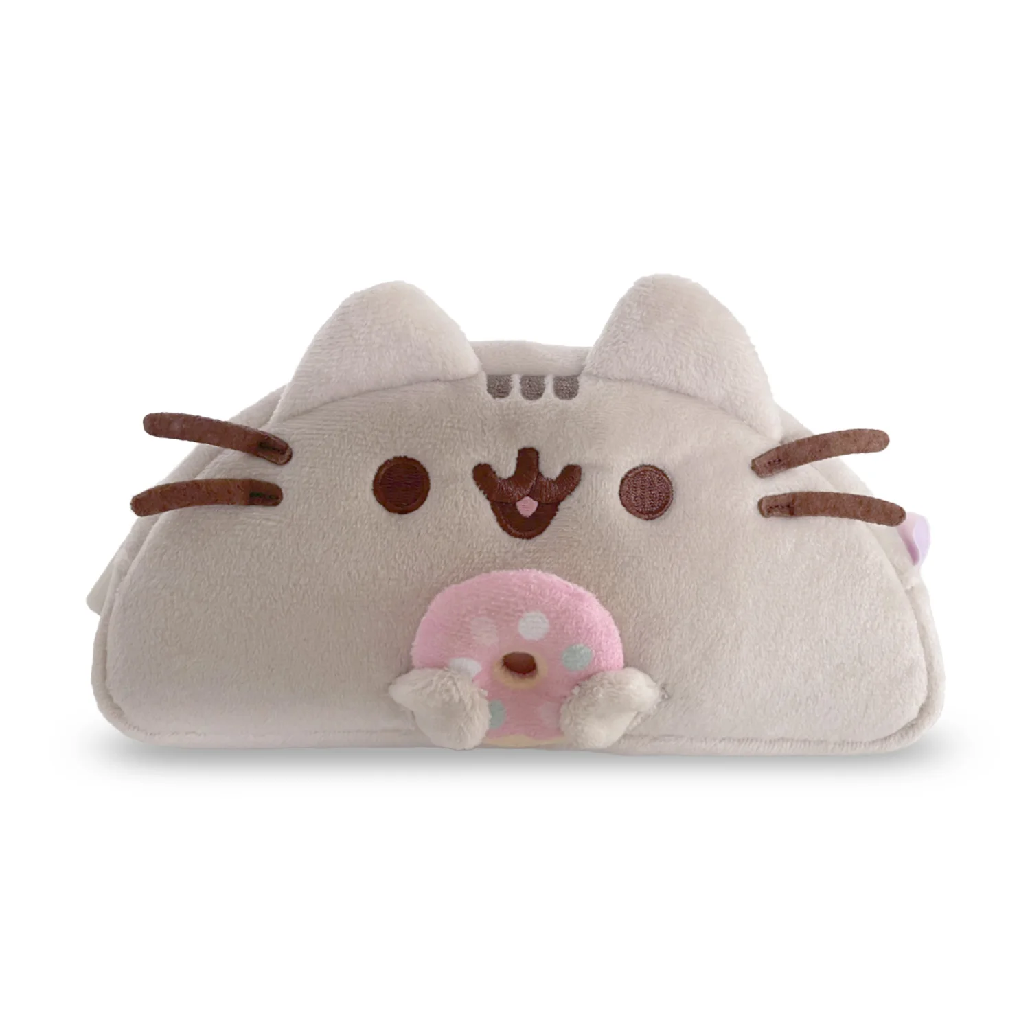 Grupo Erik Estuche Escolar Pusheen - Estuche Gato Kawaii para niñas, de Felpa Rectangular │   Potalapices Colegio, Material Regreso a Clases