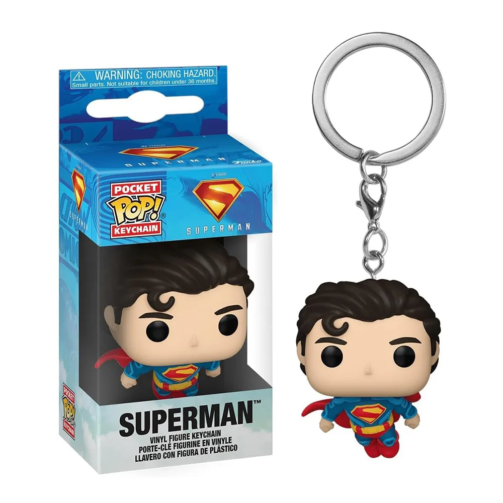Funko Pop! Llavero Keychain Dc Cómics, Superman