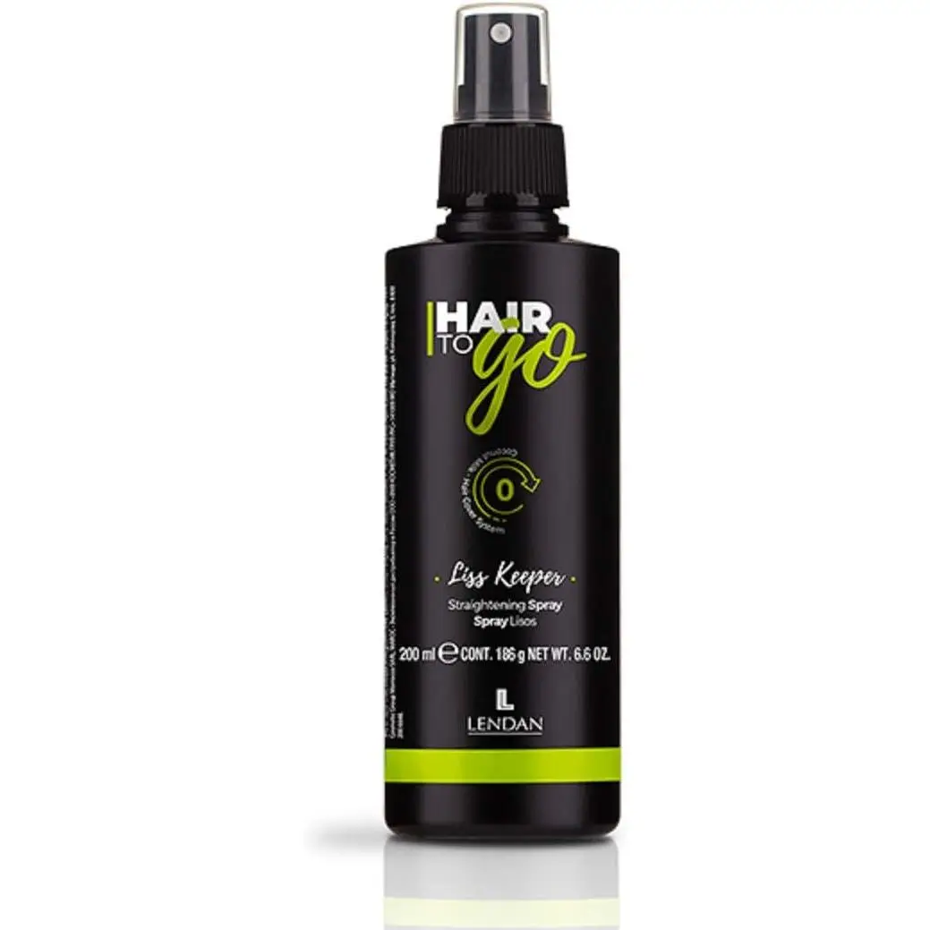LENDAN - Spray para Cabello Liso - Liss Keeper - 200 ml - Consigue un Cabello Liso de Larga Duración - No Apelmaza - Cabello Suave y Brillante - Protector de Calor - Antiencrespamiento