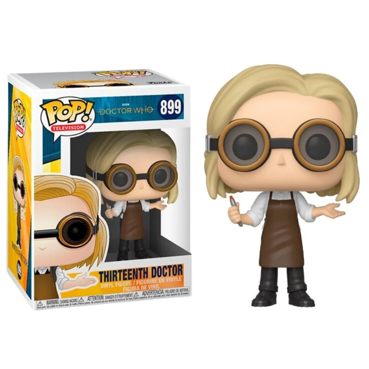 FUNKO POP! DOCTOR WHO - 13th DOCTOR,  43349, Nº899, TIENDA CON LICENCIA OFICIAL