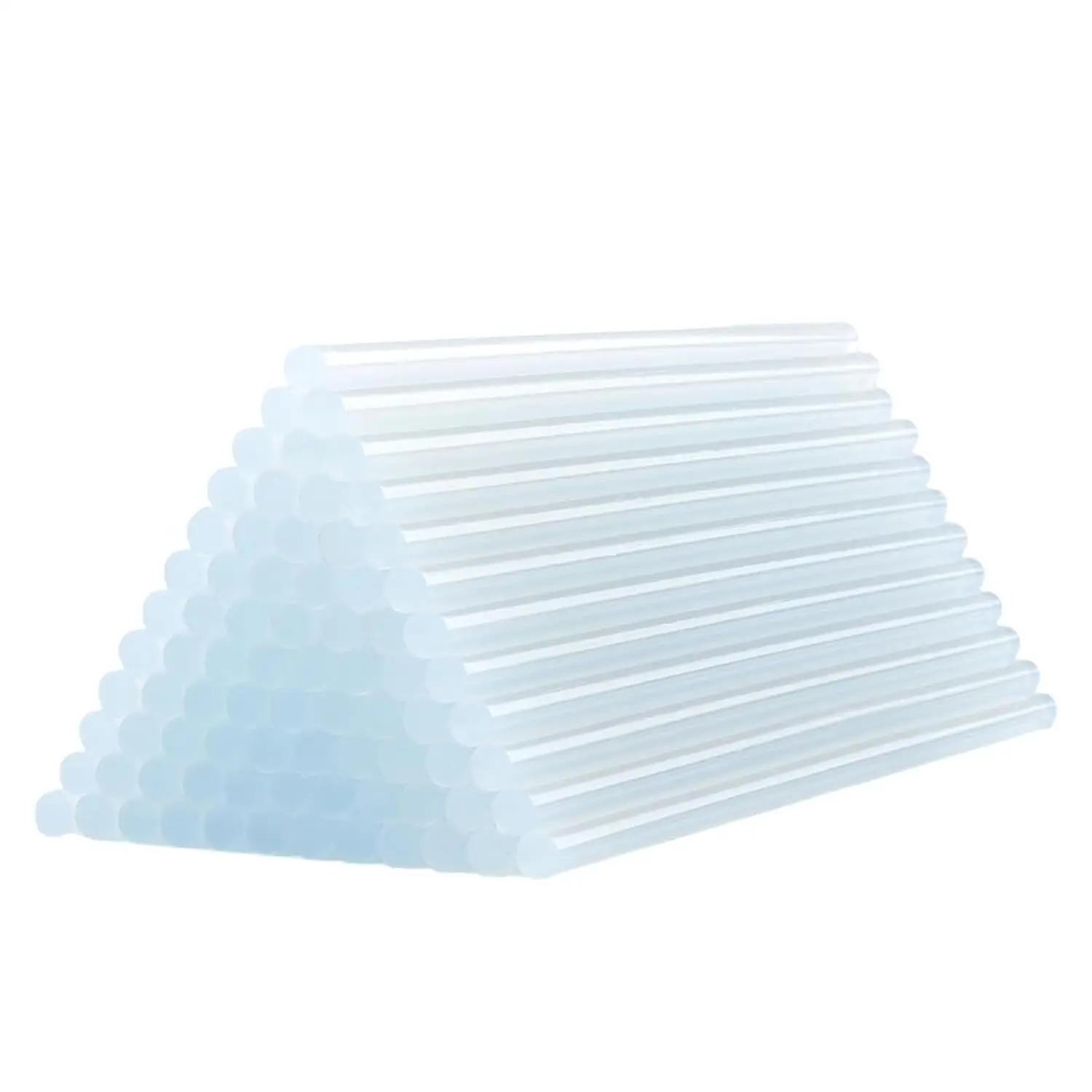 Pack 60 o 72 Barras de Silicona Termofusible 7 mm x 180 mm Transparente – Pack 72 Unidades de Pegamento Caliente Universal – Adhesivo de Fusión Rápida para Pistola de Silicona – Ideal para